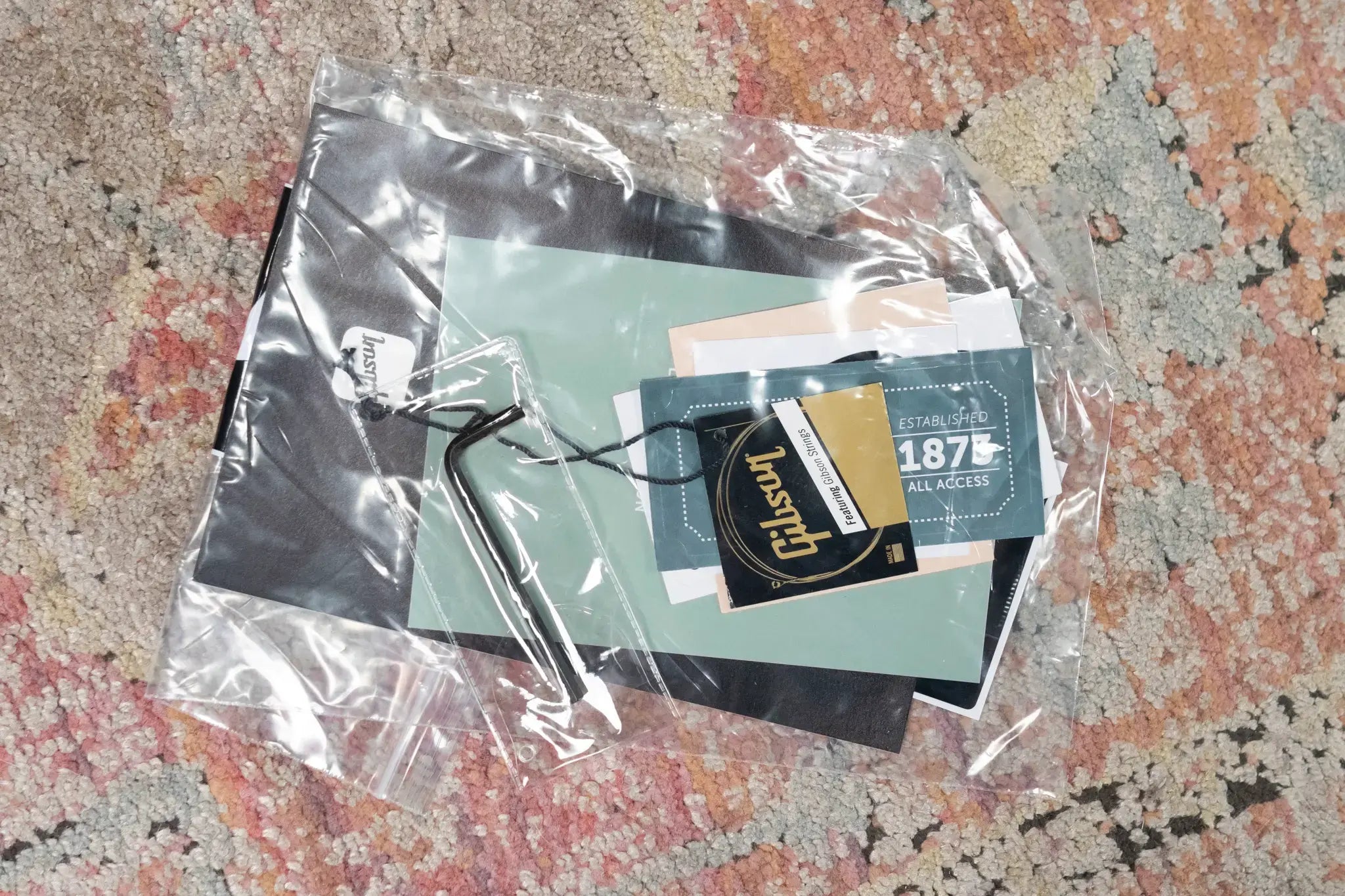 Epiphone Les Paul Standard 50s Figured Left Handed Electric Guitar - Washed Cherry Sunburst with Gig Bag