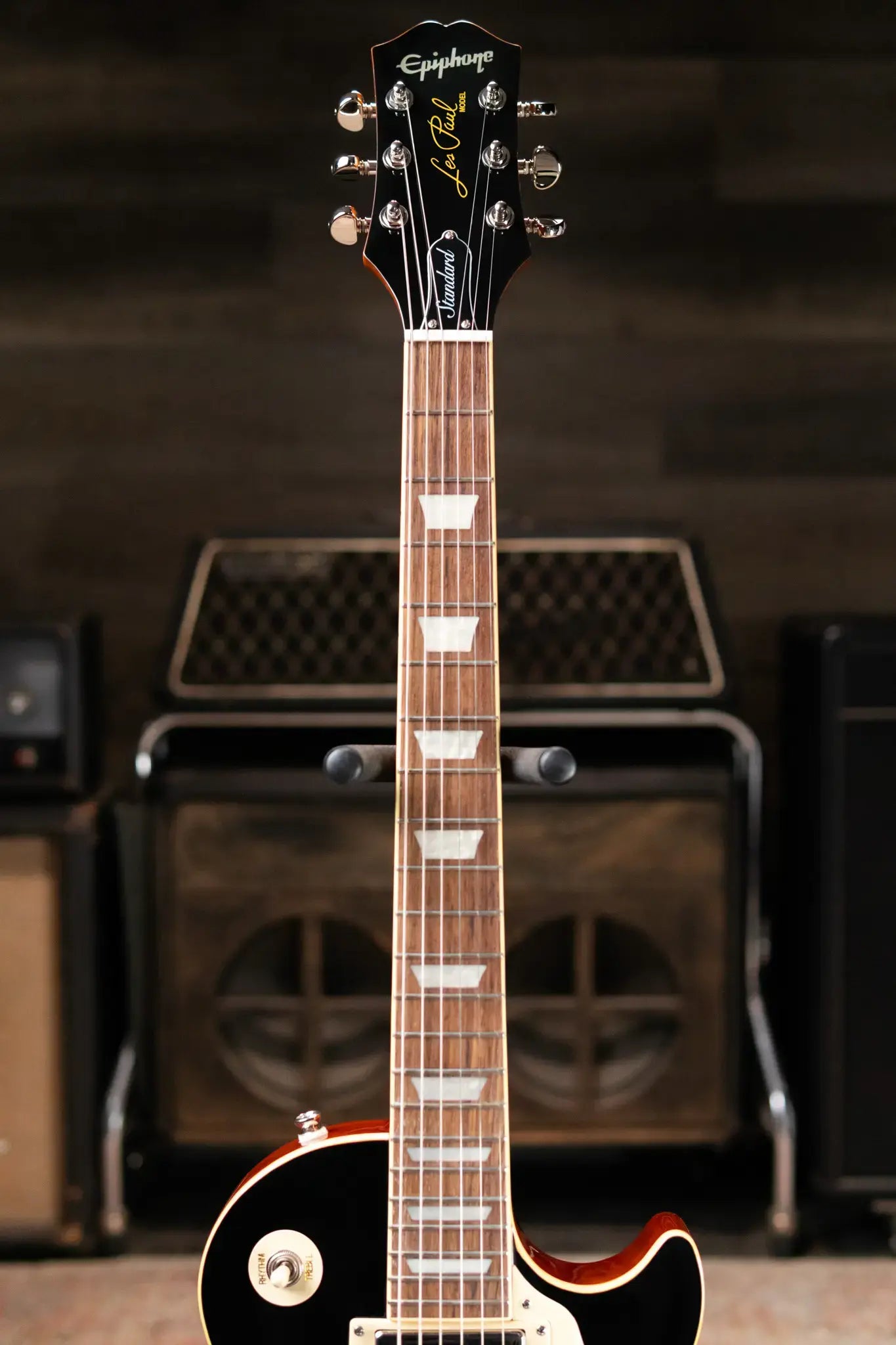 Epiphone Les Paul Standard 60s Electric Guitar - Ebony with Gig Bag
