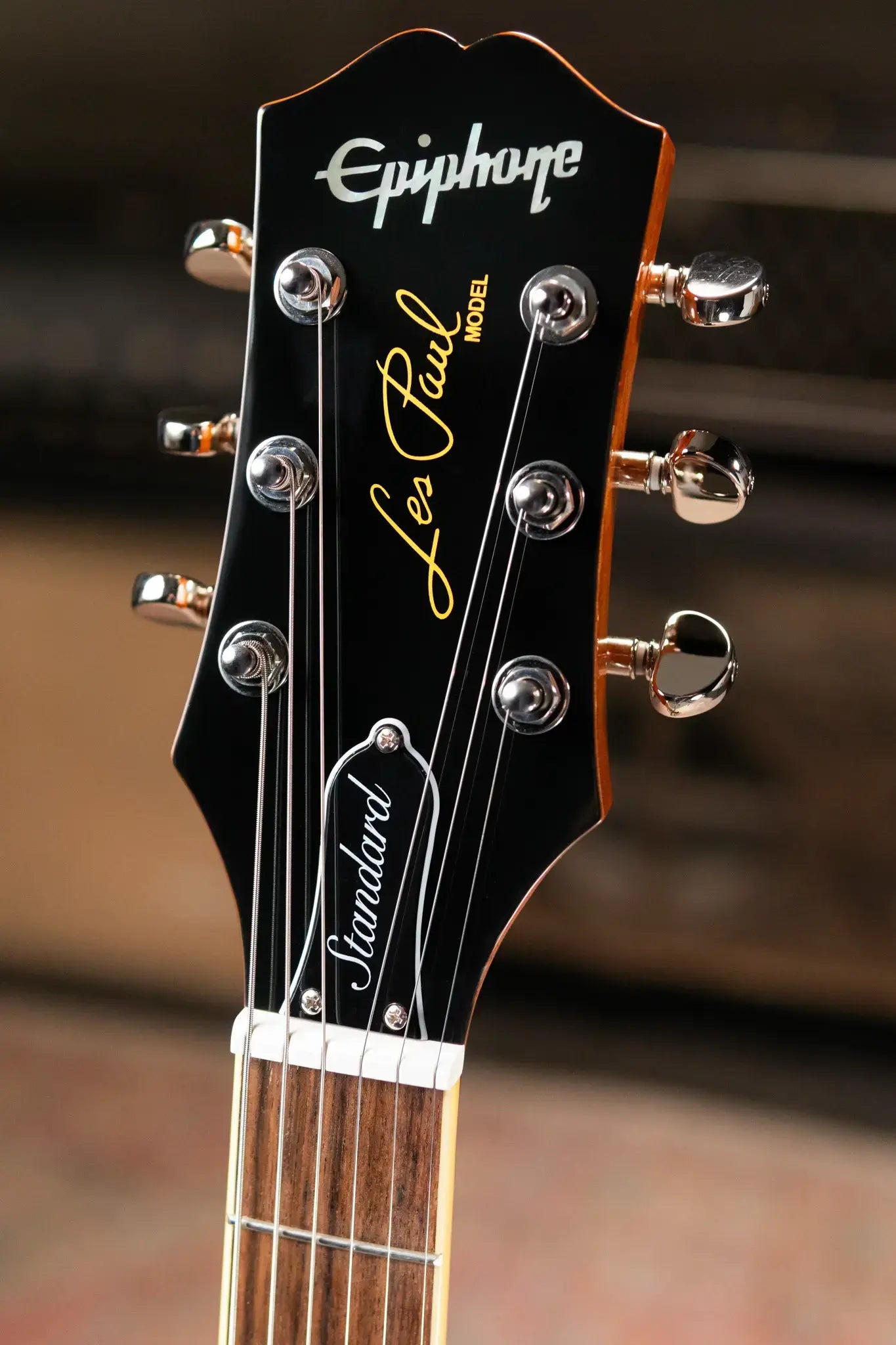 Epiphone Les Paul Standard 60s Electric Guitar - Ebony with Gig Bag