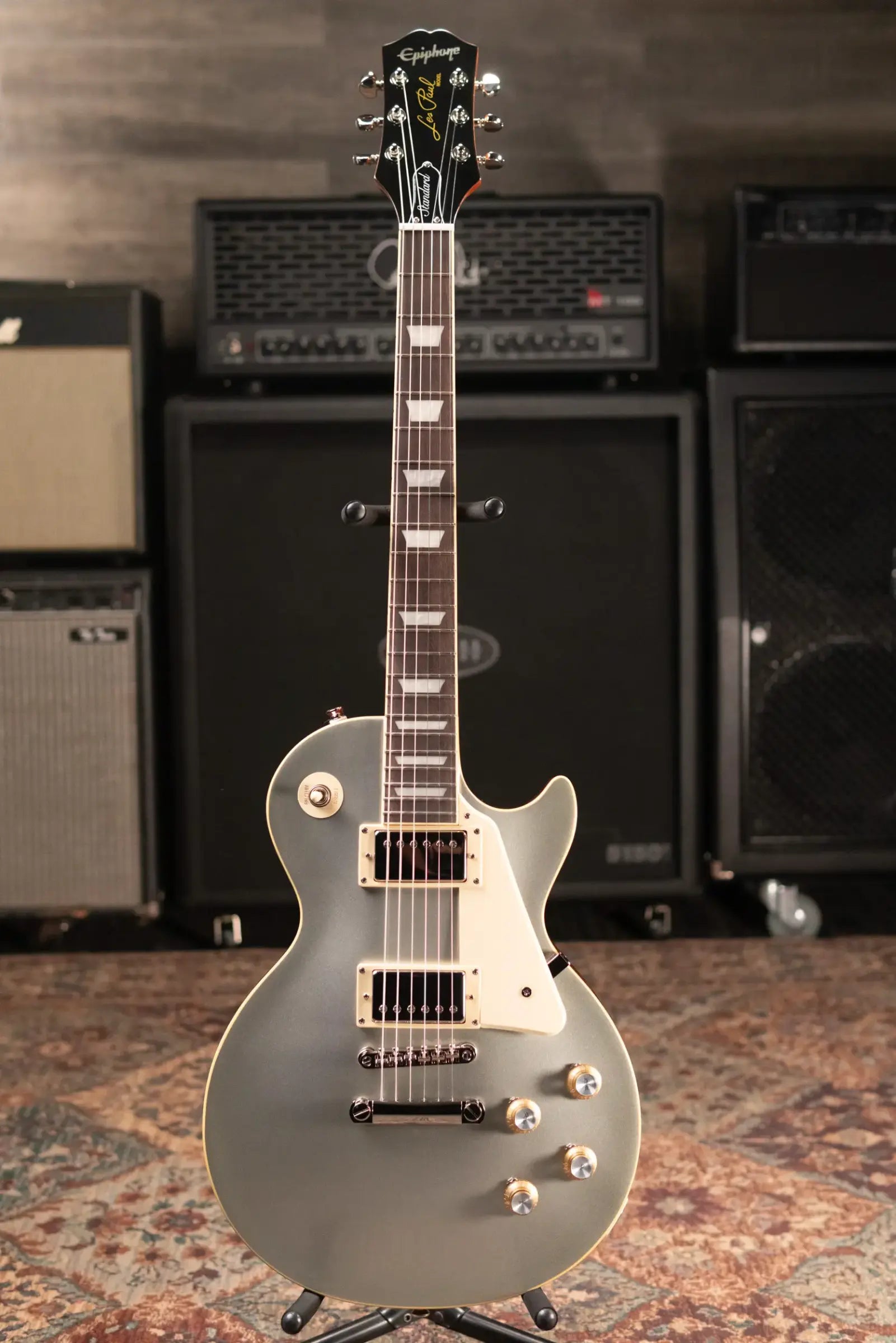 Epiphone Les Paul Standard 60s Electric Guitar - Silver Mist with Gig Bag