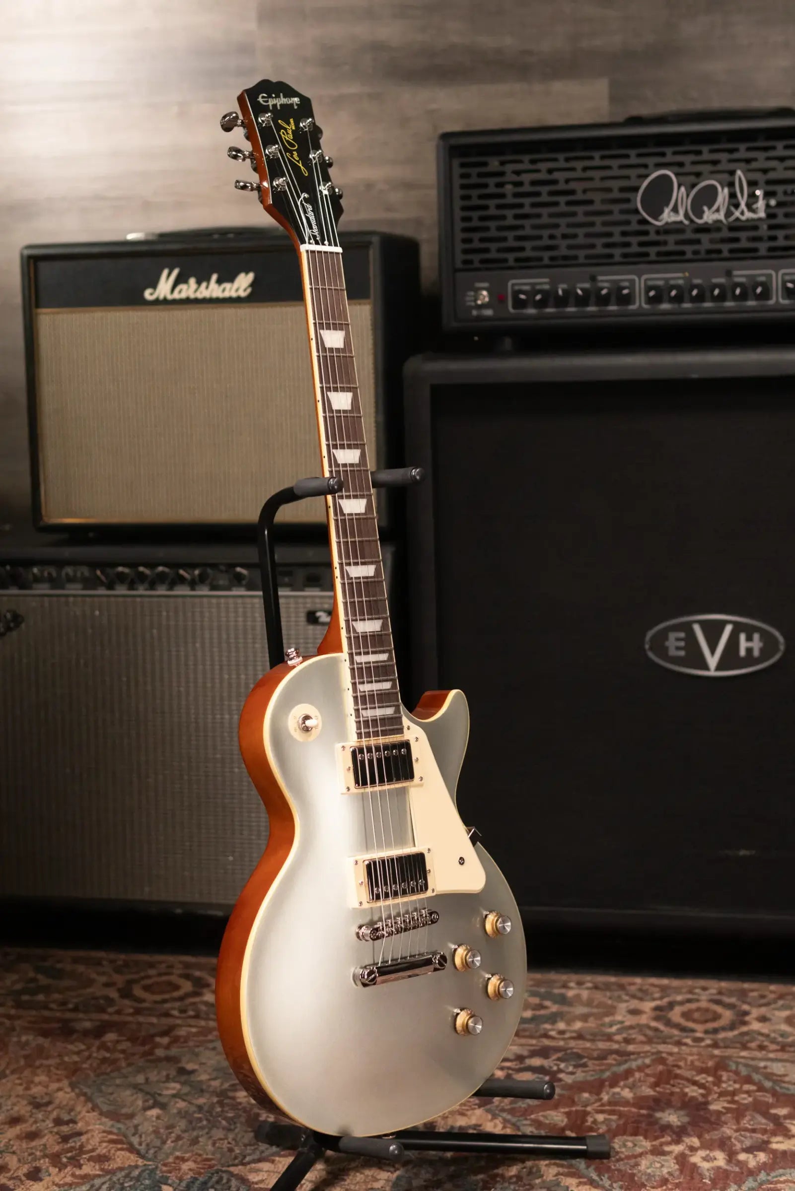 Epiphone Les Paul Standard 60s Electric Guitar - Silver Mist with Gig Bag