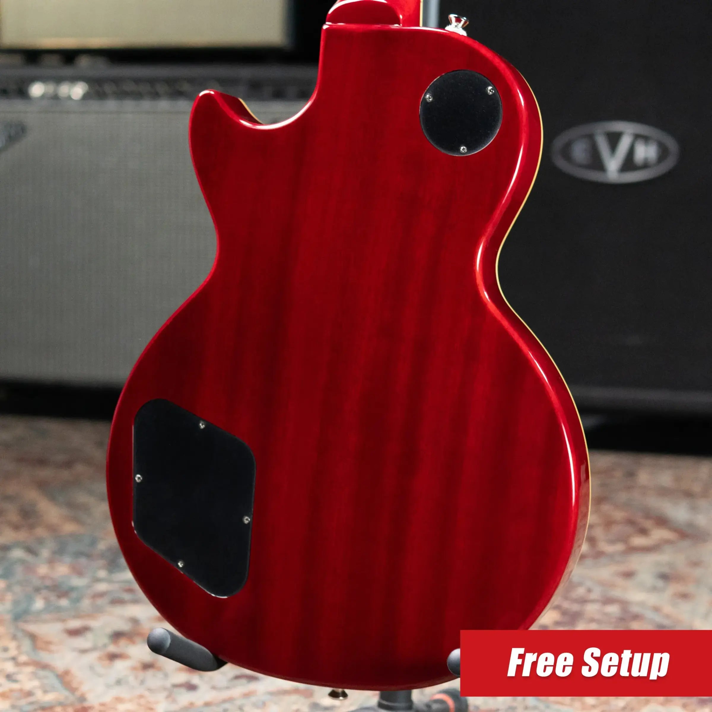 Epiphone Les Paul Standard Pro Electric Guitar - Black Cherry With Hardcase
