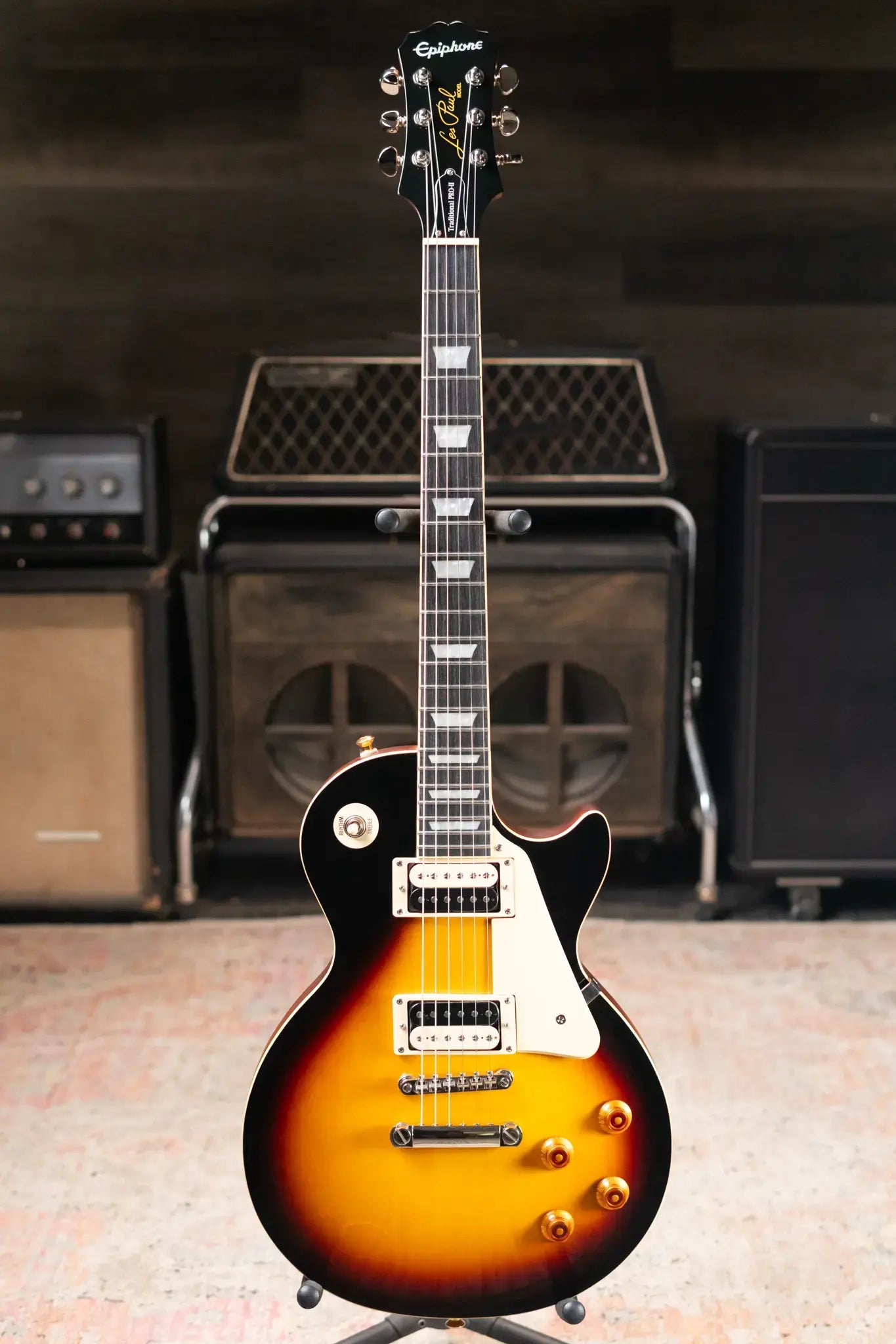 Epiphone Les Paul Traditional Pro II Electric Guitar Tobacco Burst - Used