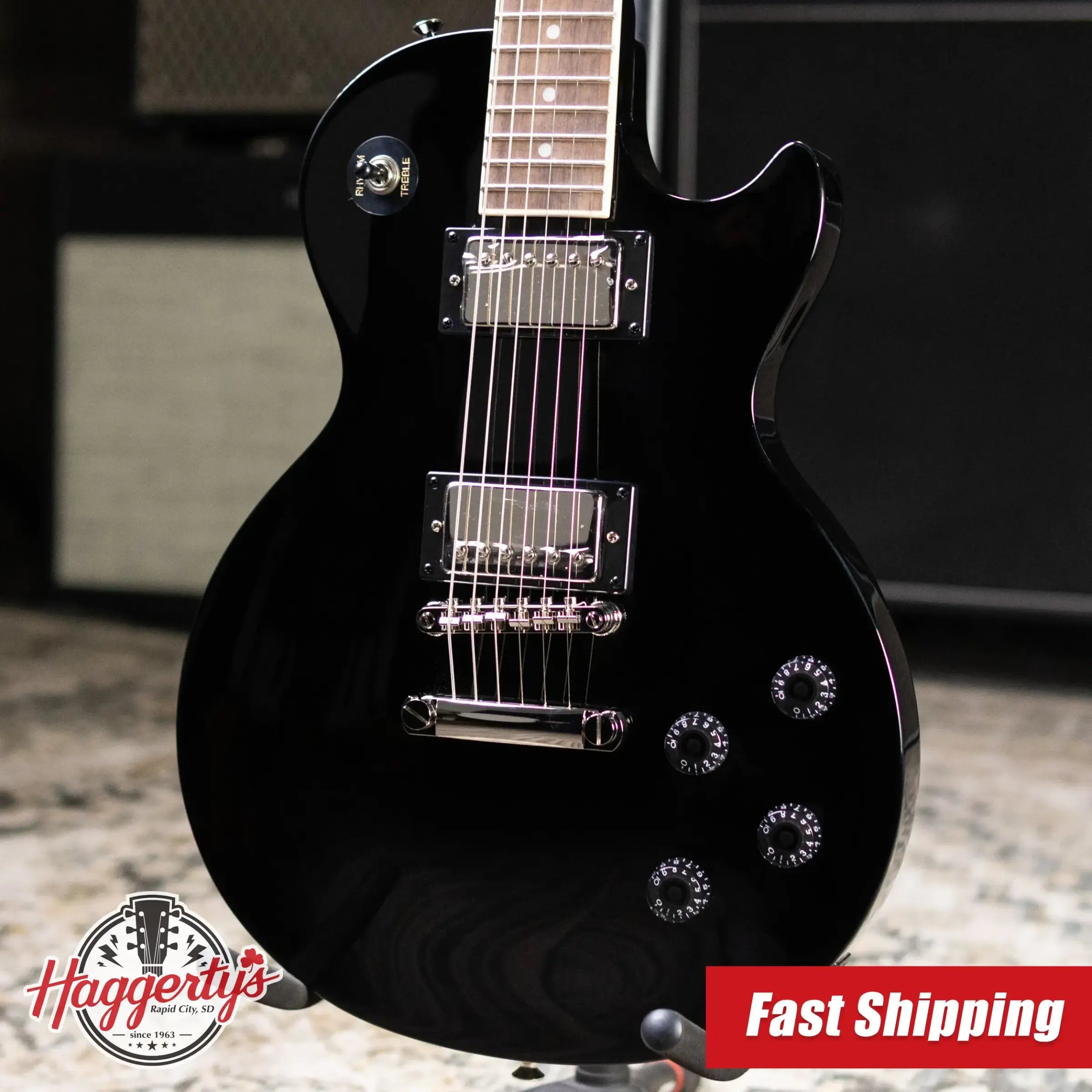Epiphone Les Paul Tribute E1 Electric Guitar - Ebony