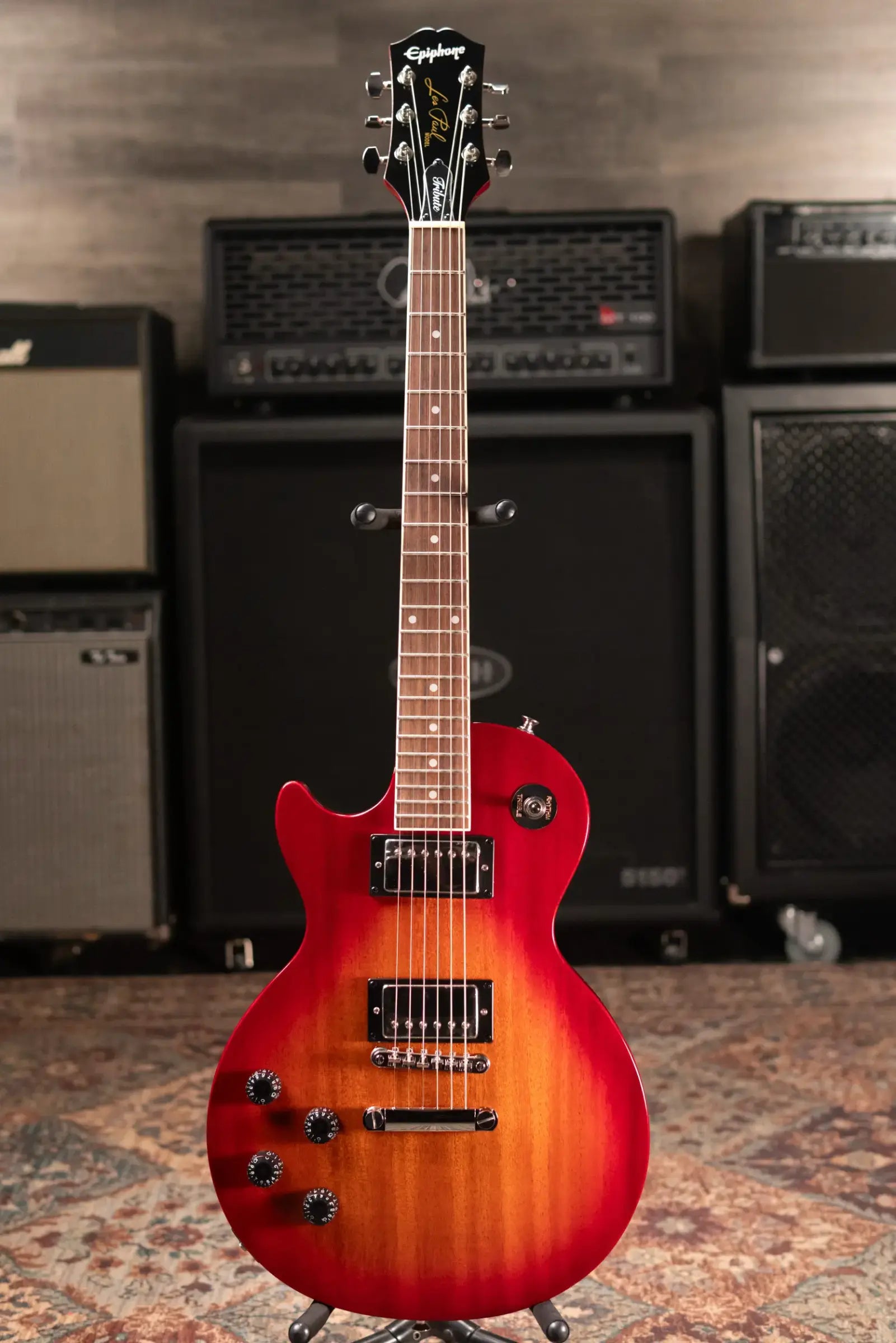 Epiphone Les Paul Tribute Left-Handed Electric Guitar - Heritage Cherry Sunburst