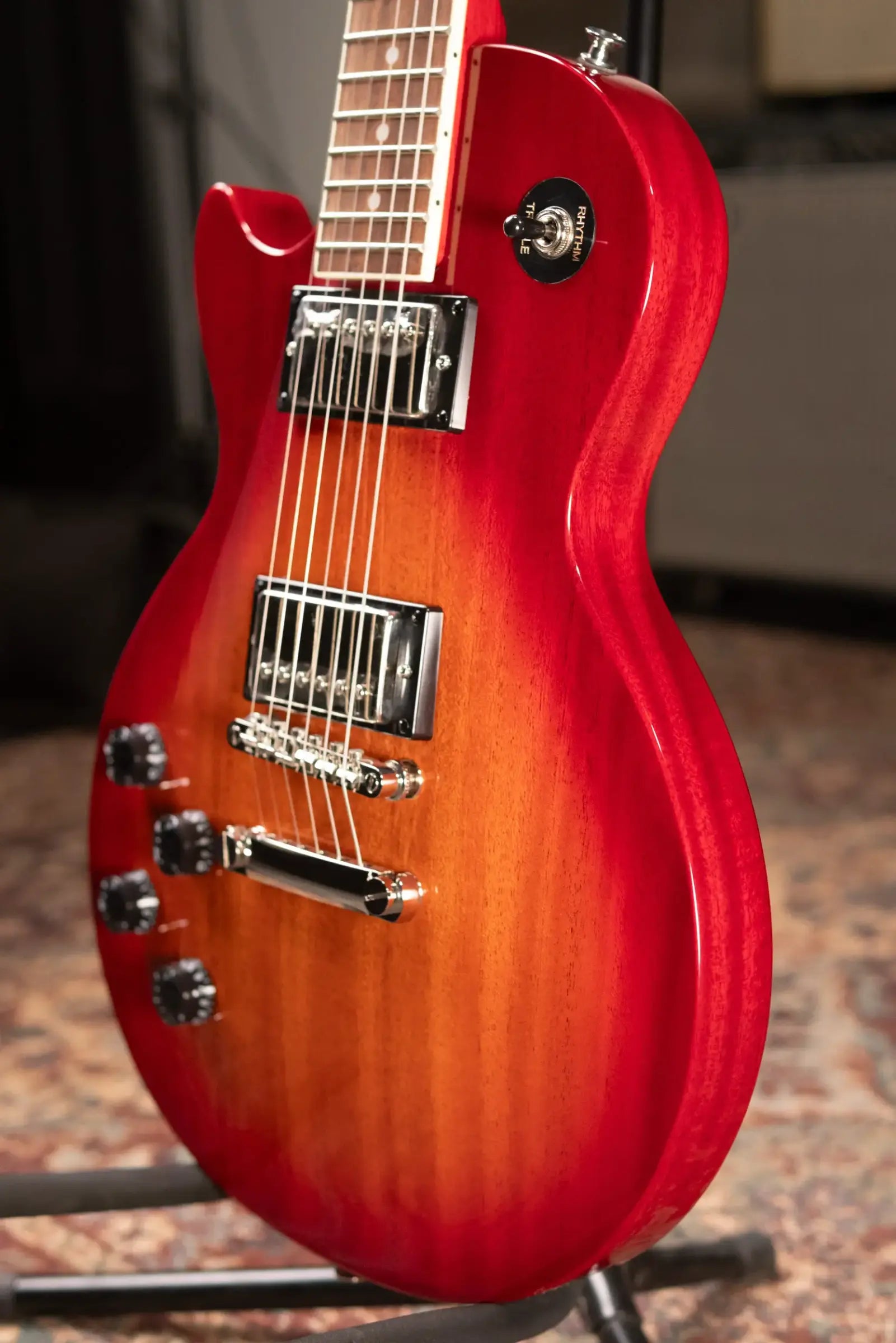 Epiphone Les Paul Tribute Left-Handed Electric Guitar - Heritage Cherry Sunburst