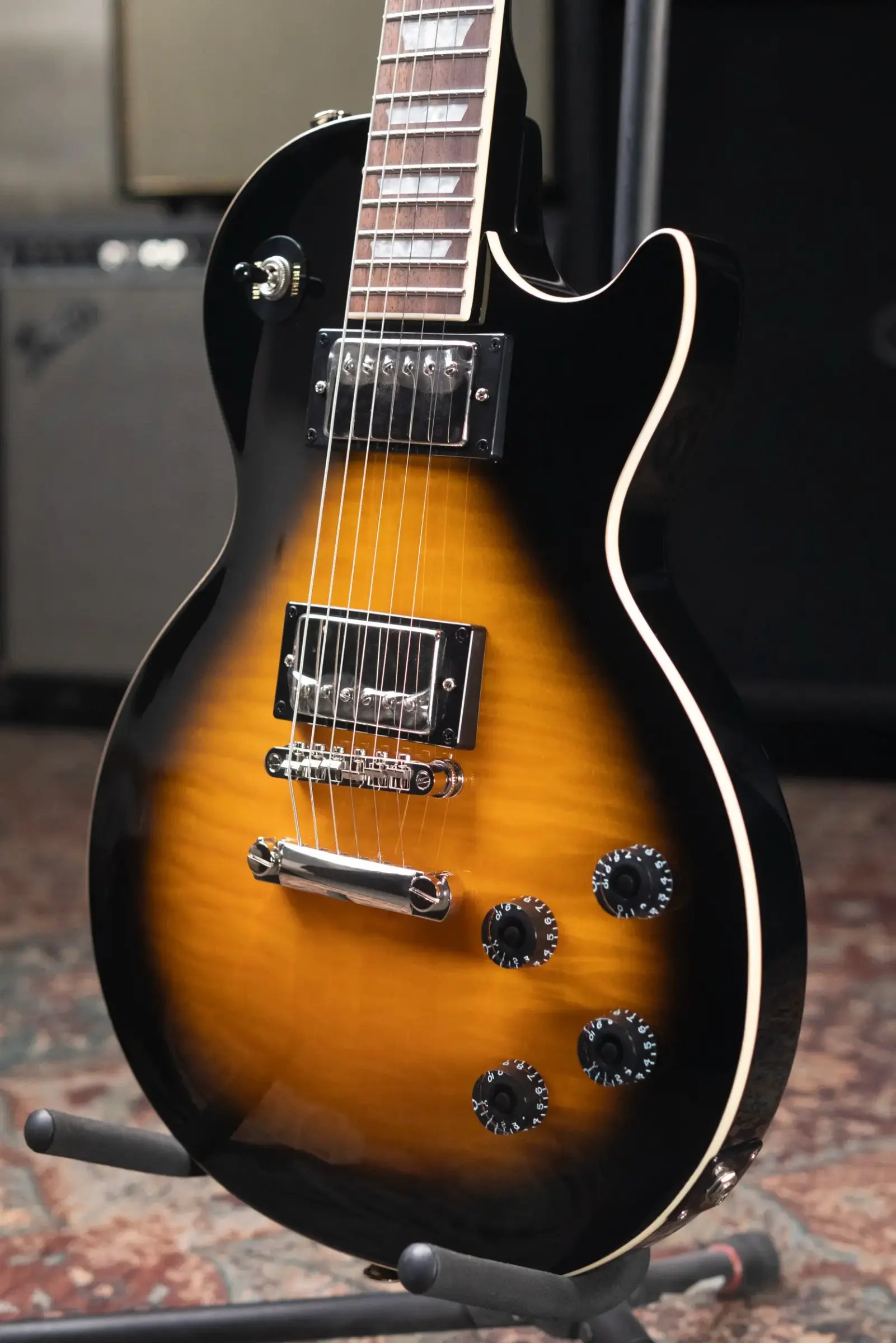 Epiphone Les Paul Tribute Plus Electric Guitar - Vintage Sunburst