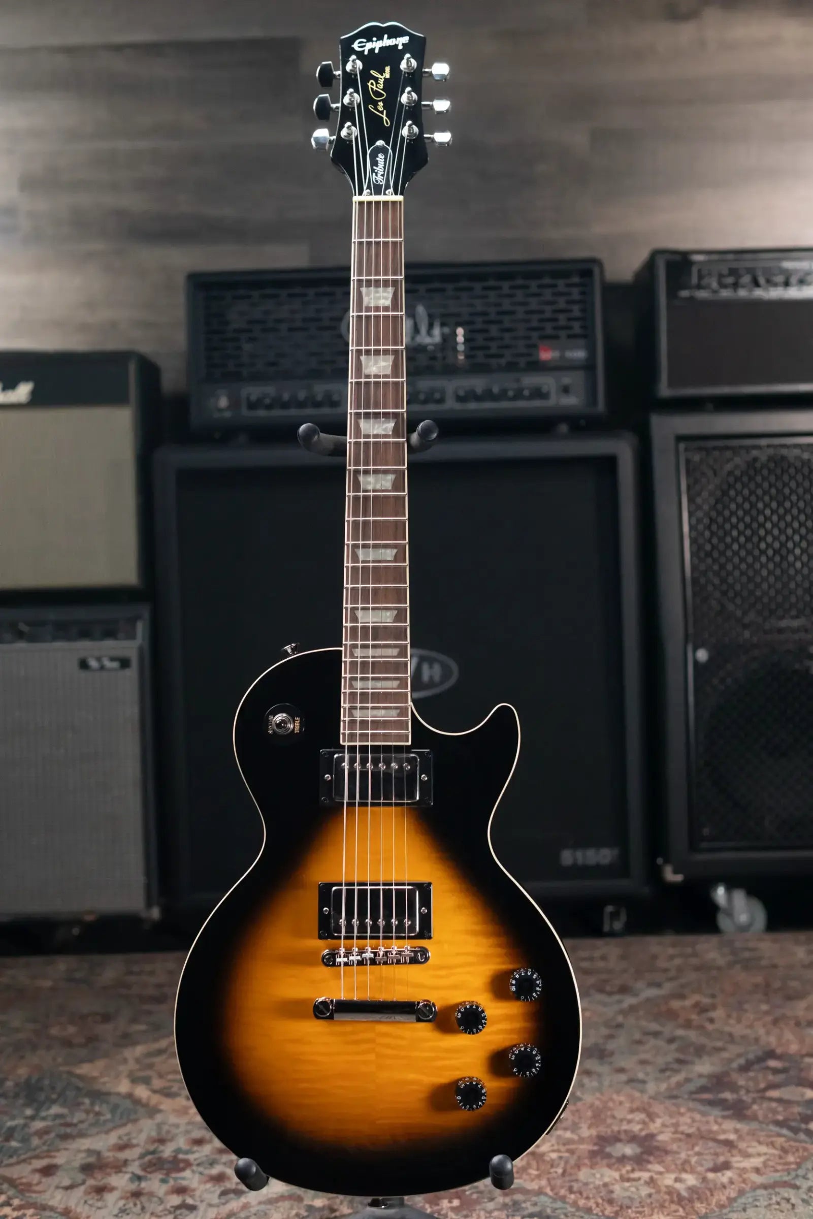 Epiphone Les Paul Tribute Plus Electric Guitar - Vintage Sunburst