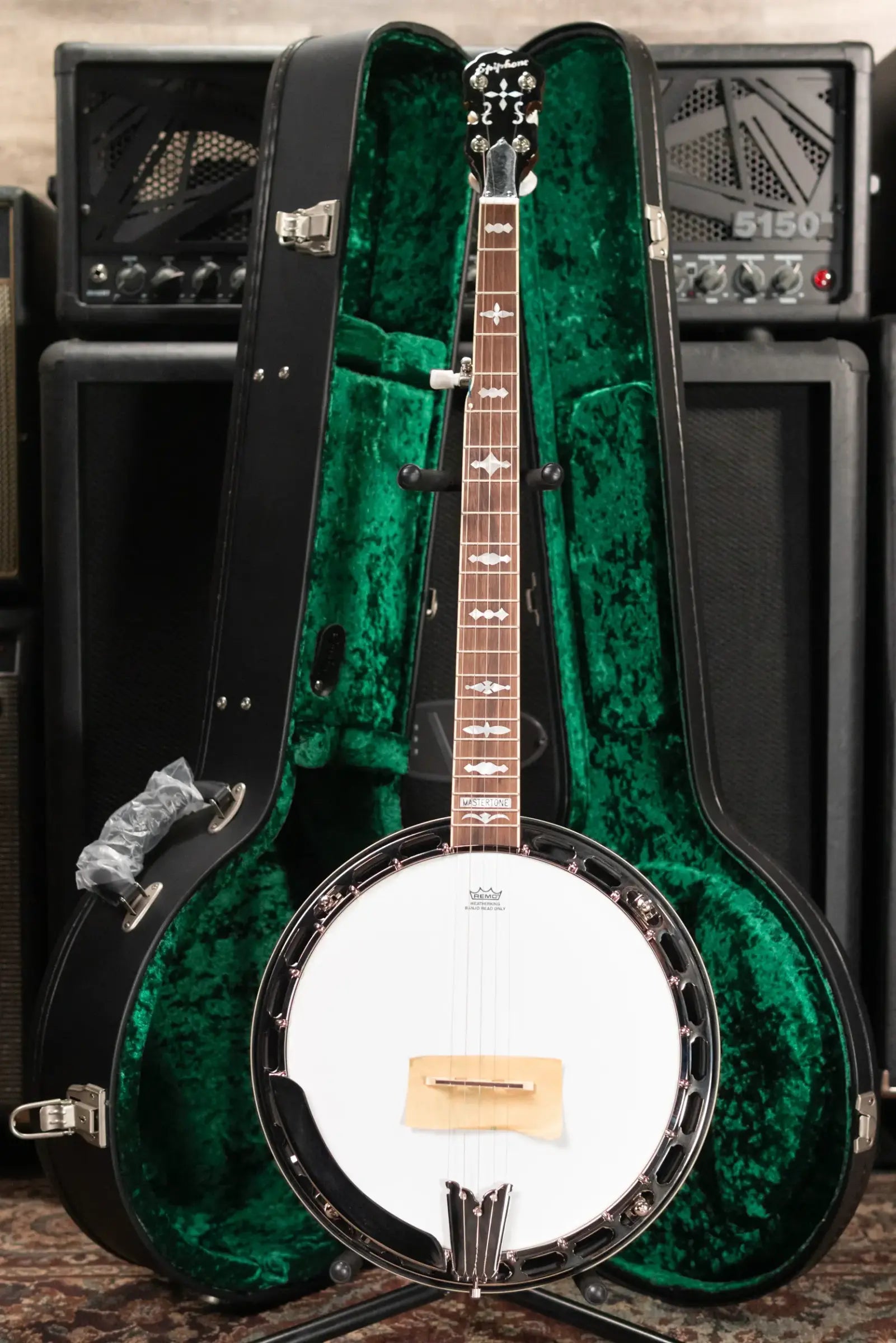 Epiphone Mastertone Classic Banjo - Natural with Hardshell Case