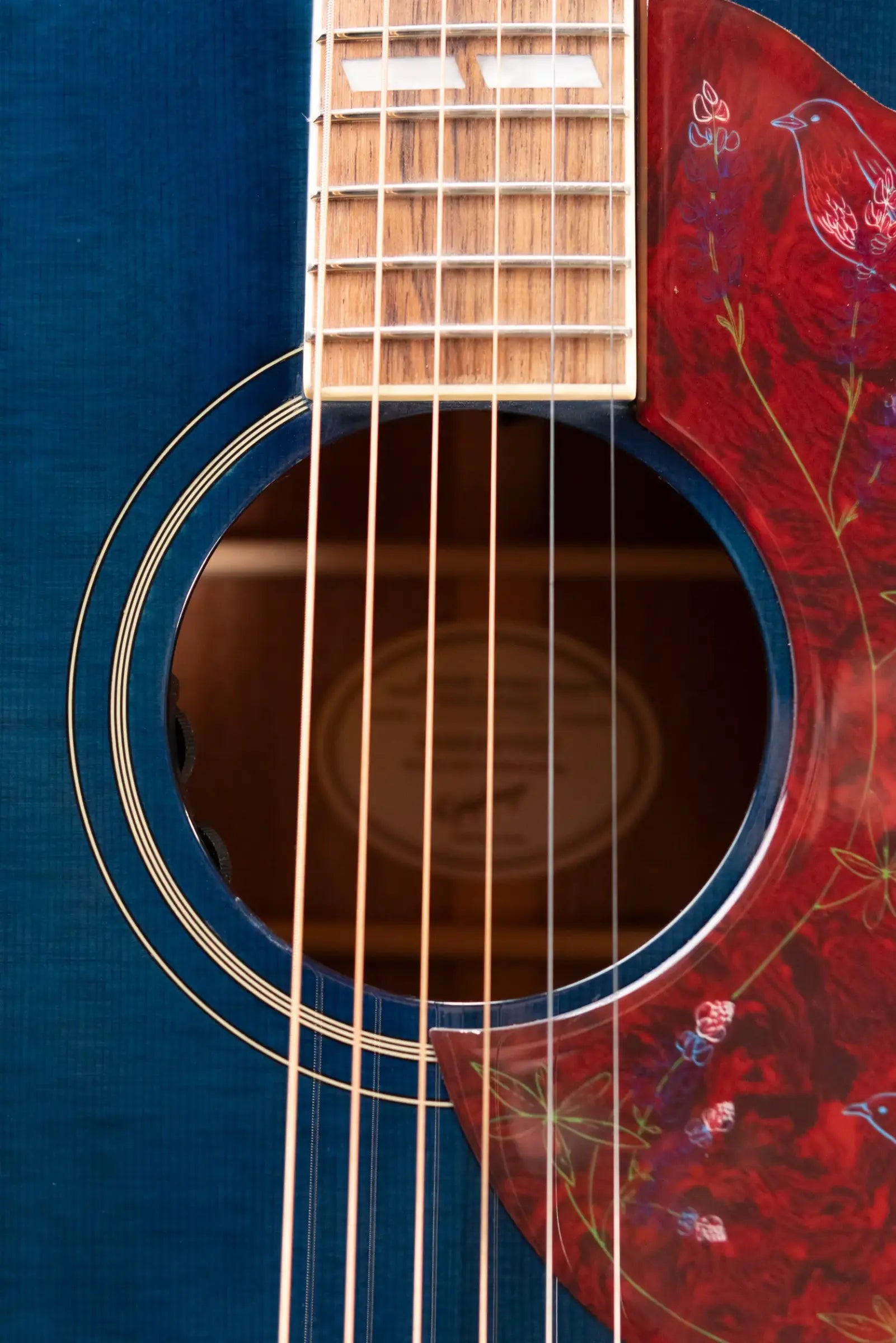 Epiphone Miranda Lambert Bluebird Studio Bluebonnet Acoustic/Electric Guitar with Hardshell Case - Used