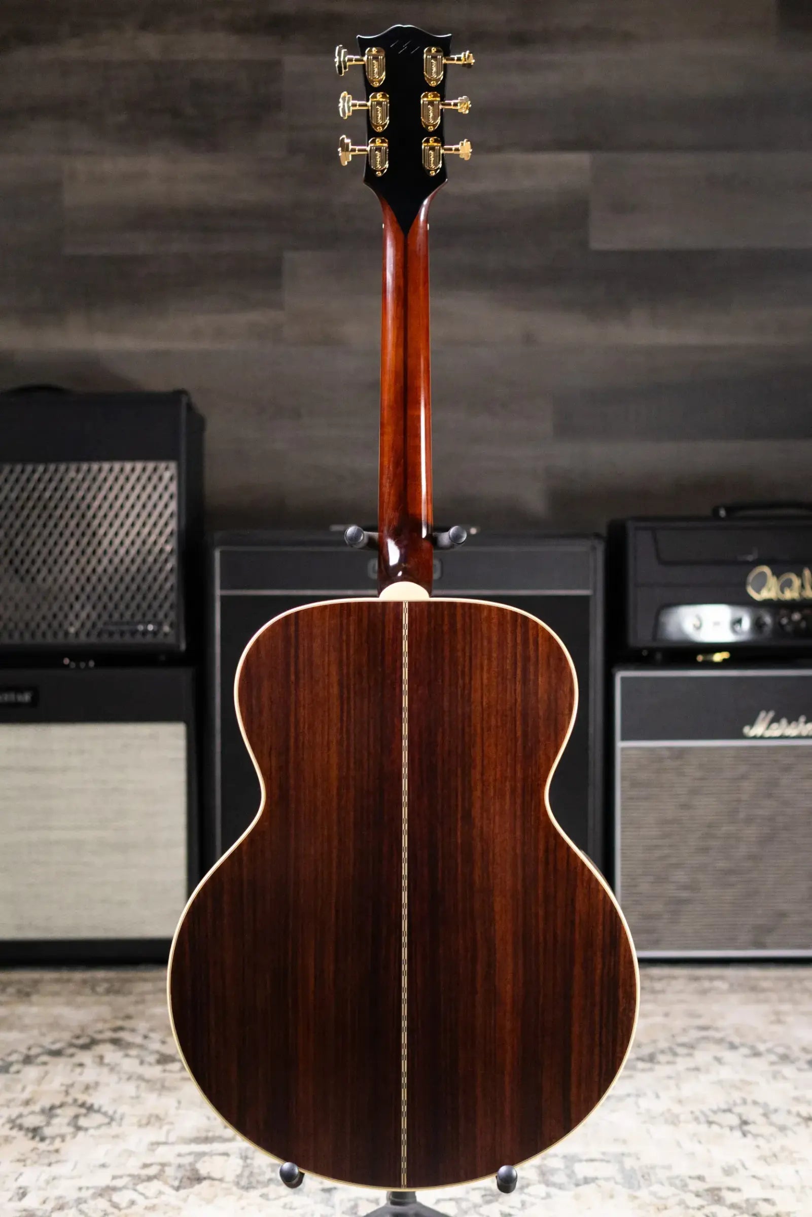 Epiphone Pre-War SJ-200 Rosewood Reissue Acoustic/Electric Guitar - Vintage Sunburst with Hardshell Case - Floor Model