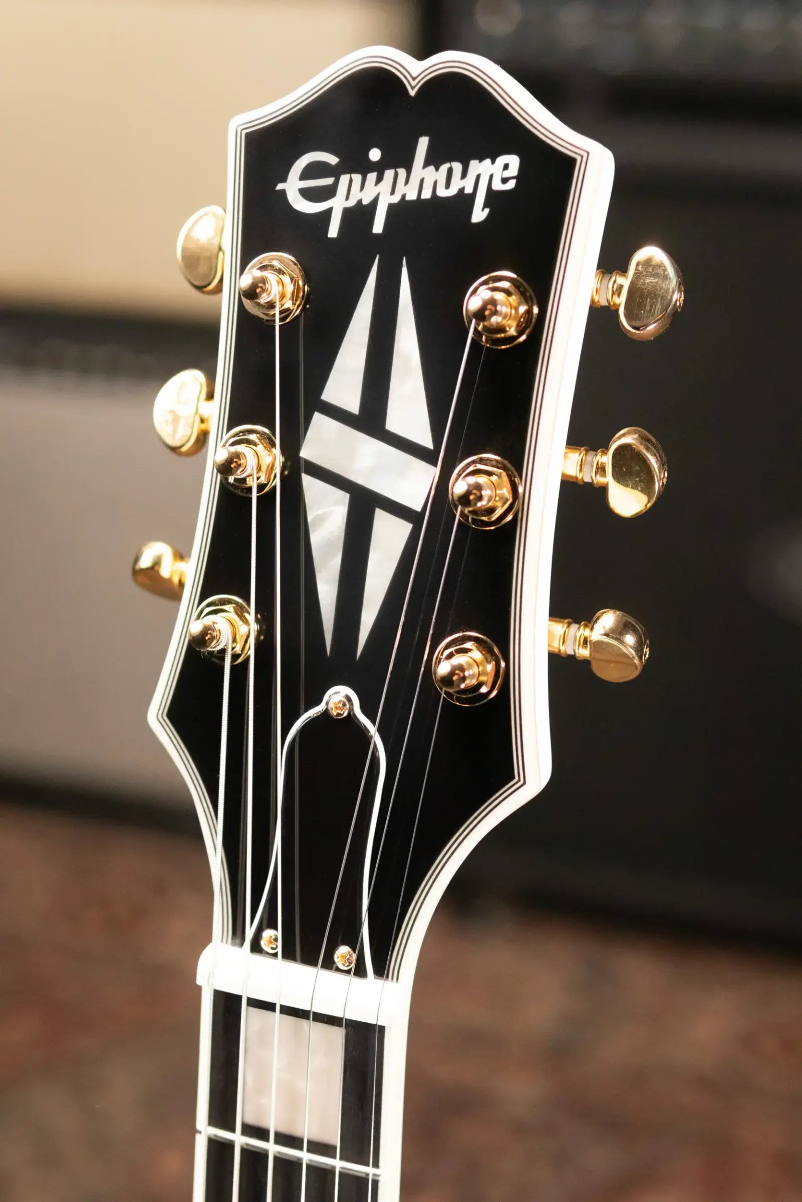 Epiphone SG Custom Electric Guitar - Alpine White with Gig Bag