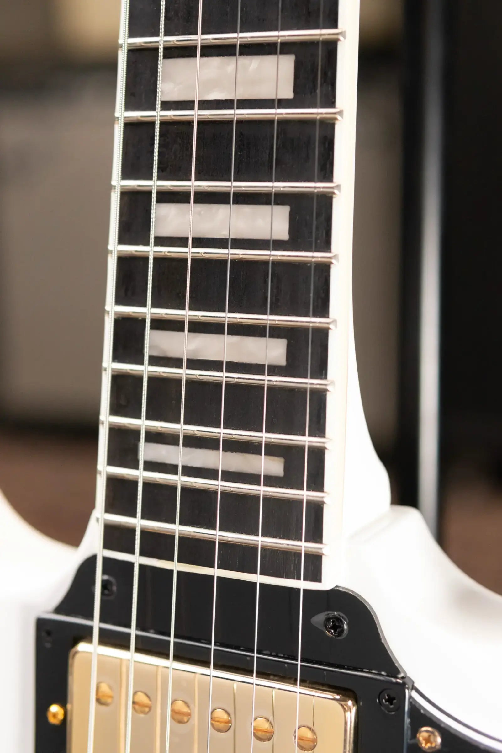 Epiphone SG Custom Electric Guitar - Alpine White with Gig Bag