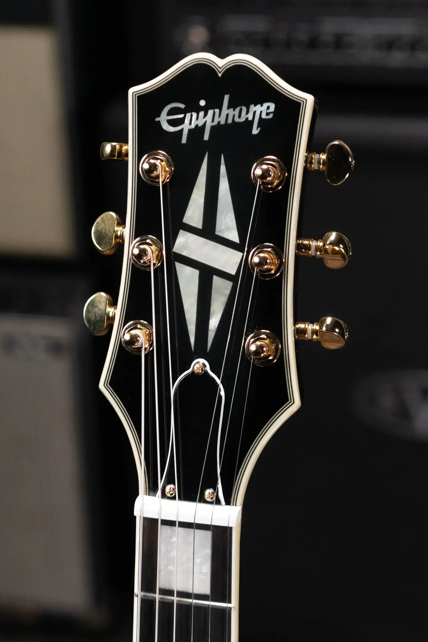 Epiphone SG Custom Electric Guitar - Ebony with Gig Bag