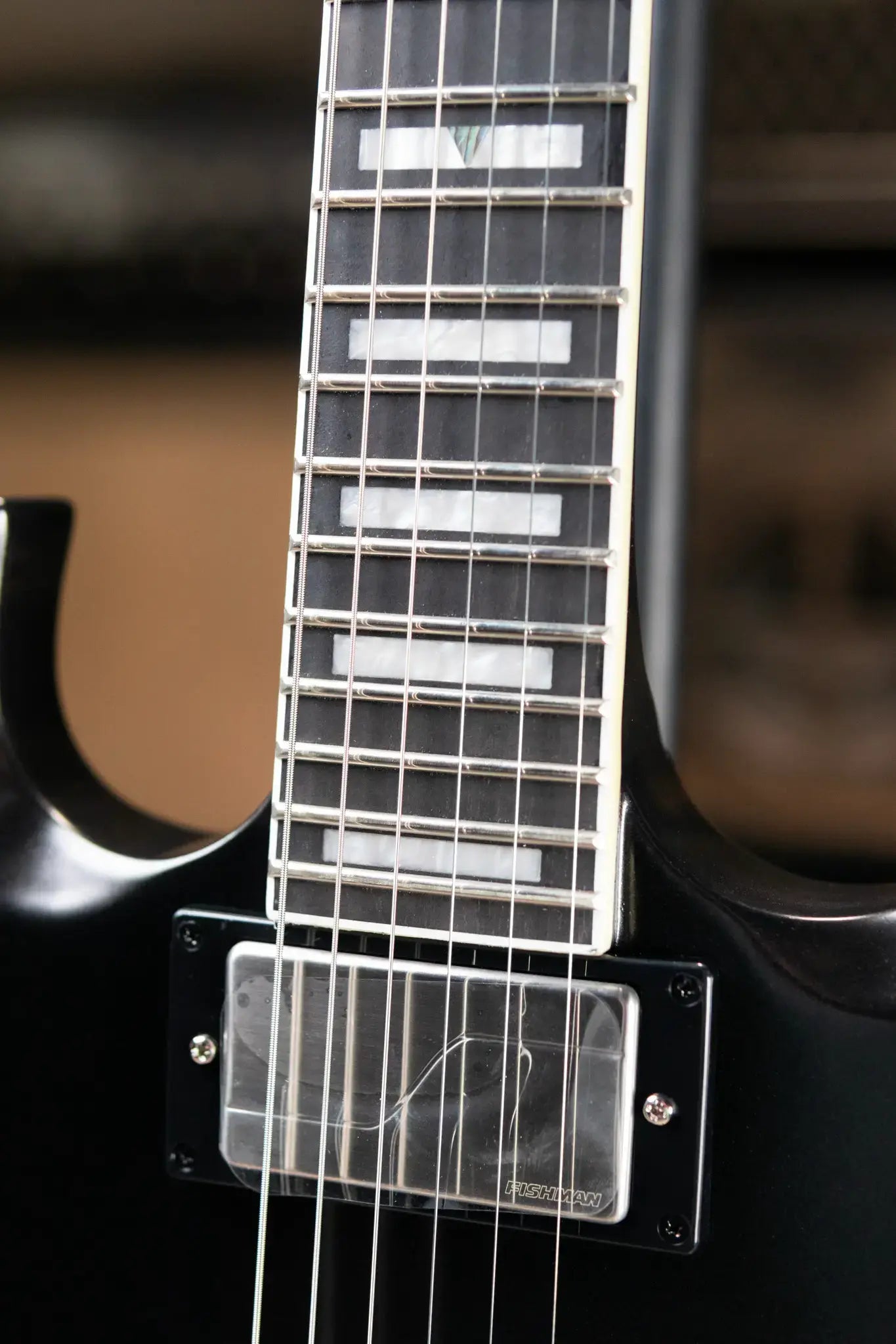 Epiphone SG Prophecy Electric Guitar - Aged Jet Black Metallic with Gig Bag