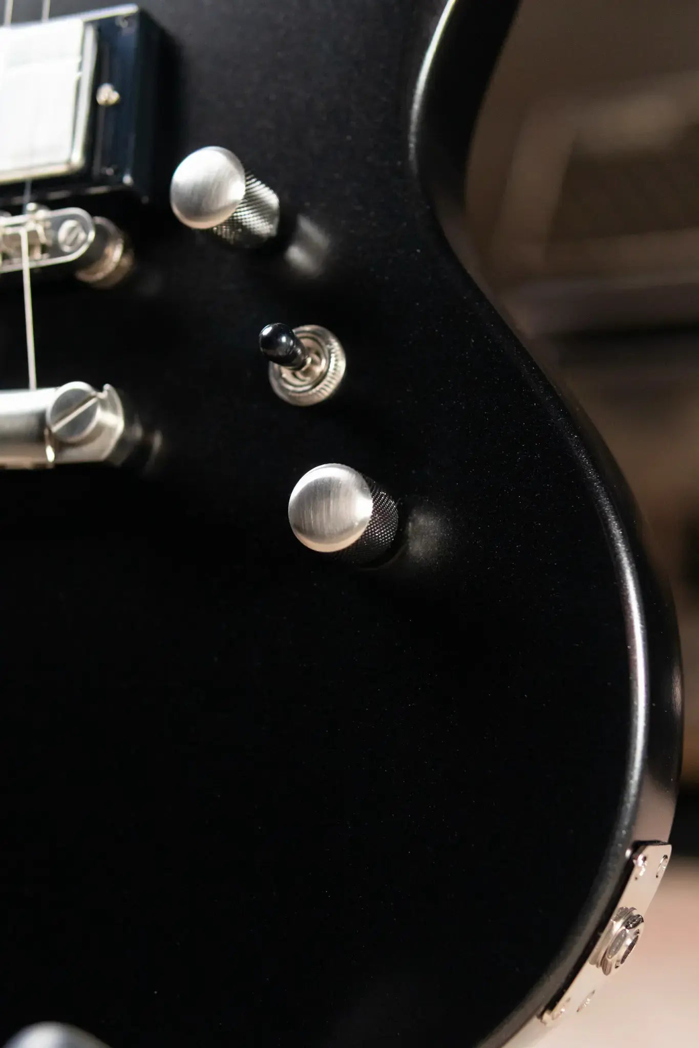 Epiphone SG Prophecy Electric Guitar - Aged Jet Black Metallic with Gig Bag