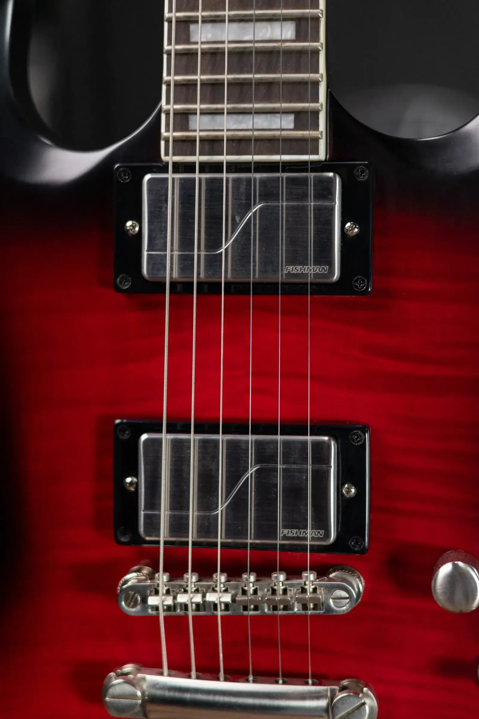 Epiphone SG Prophecy Electric Guitar - Red Tiger Aged Gloss with Hardshell Case - Used