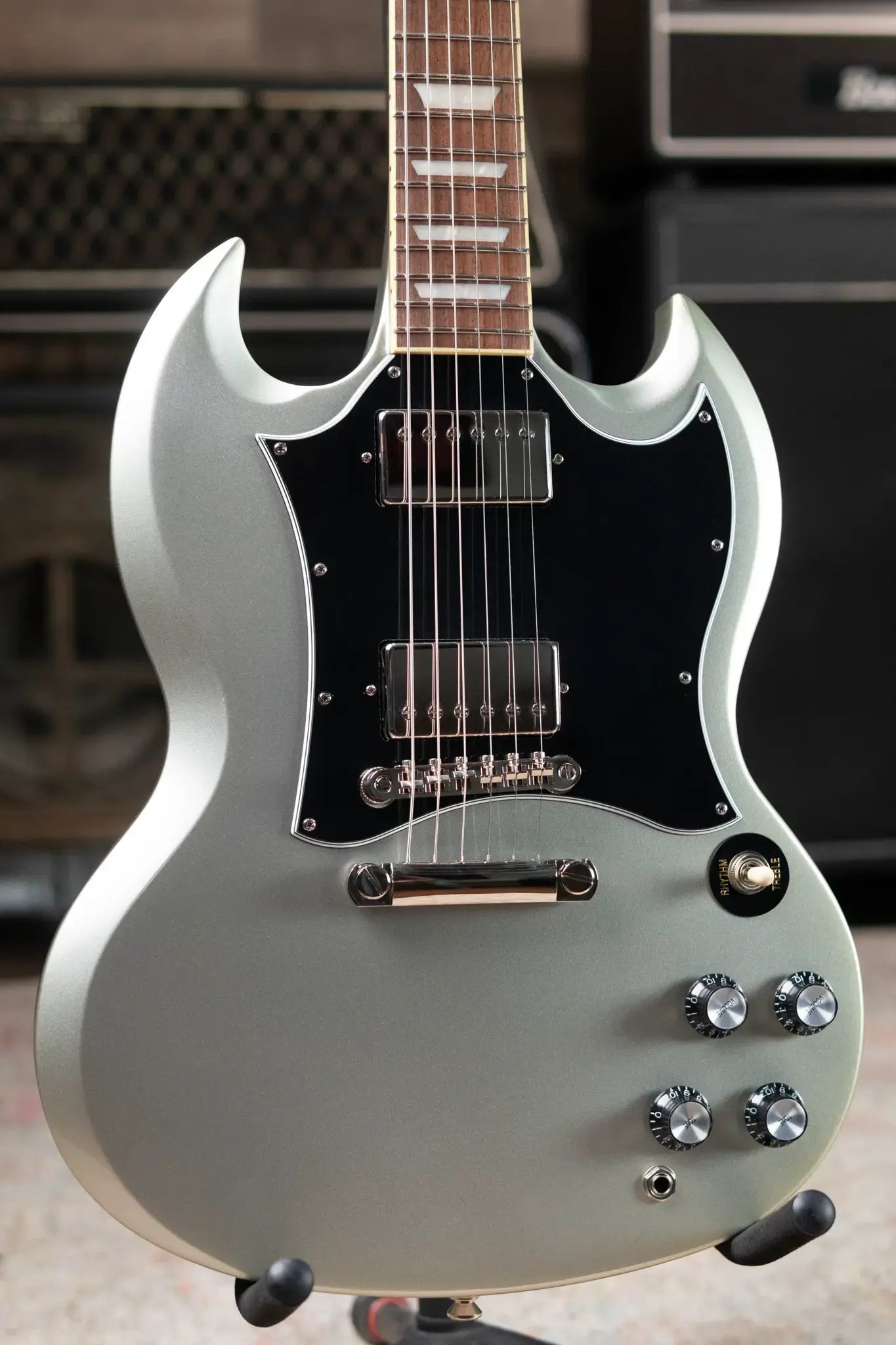 Epiphone SG Standard Electric Guitar - Silver Mist with Gig Bag