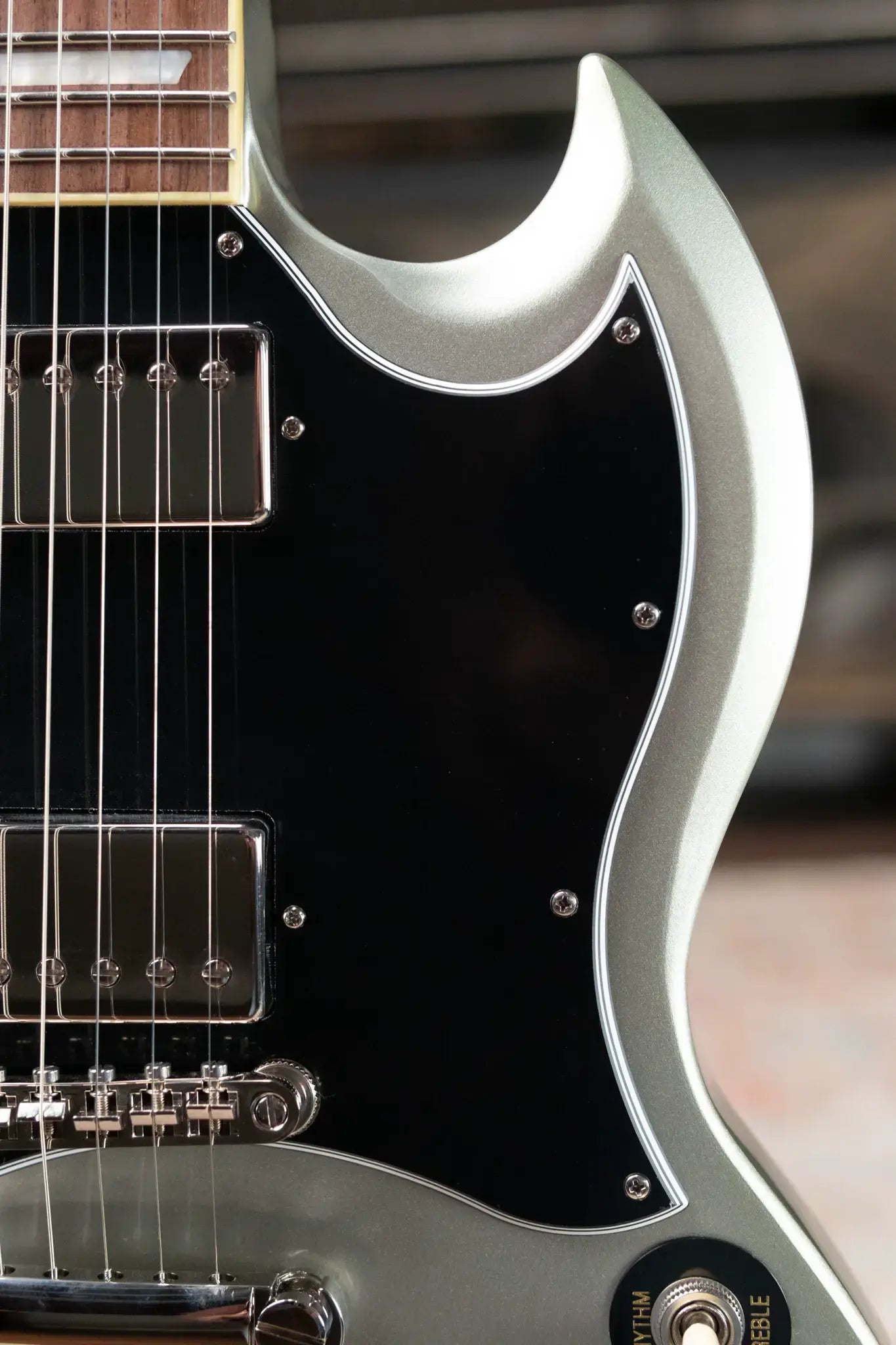 Epiphone SG Standard Electric Guitar - Silver Mist with Gig Bag