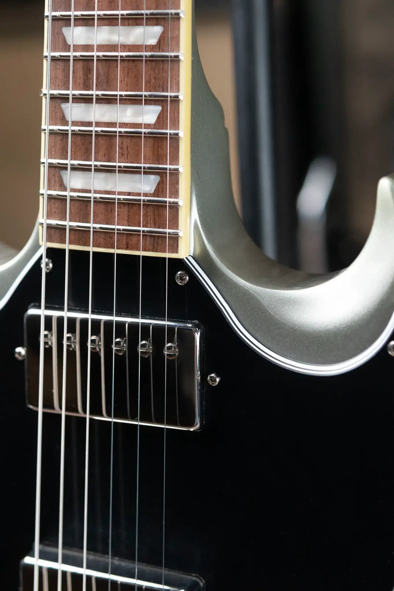 Epiphone SG Standard Electric Guitar - Silver Mist with Gig Bag