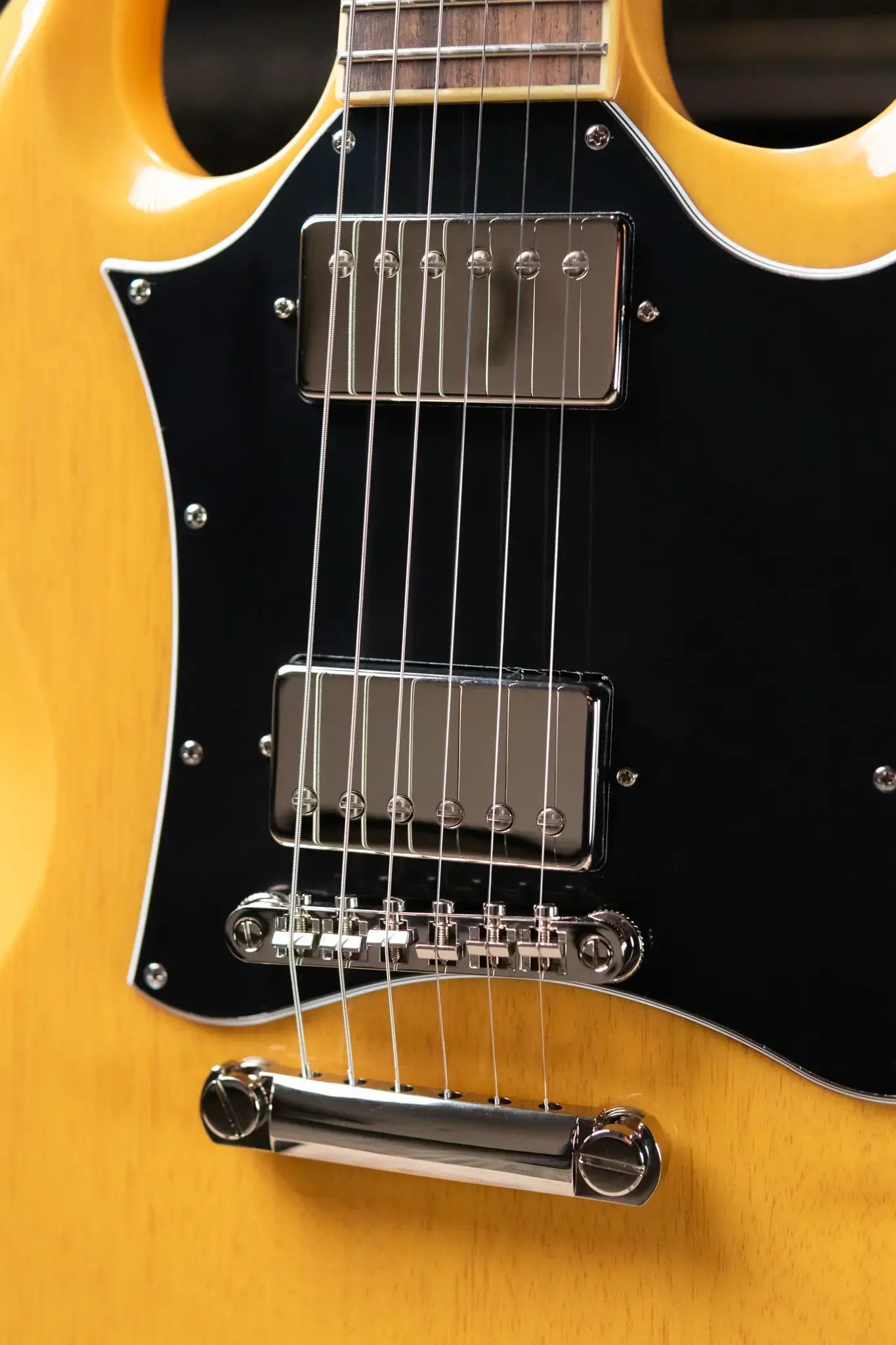 Epiphone SG Standard Electric Guitar - TV Yellow with Gig Bag