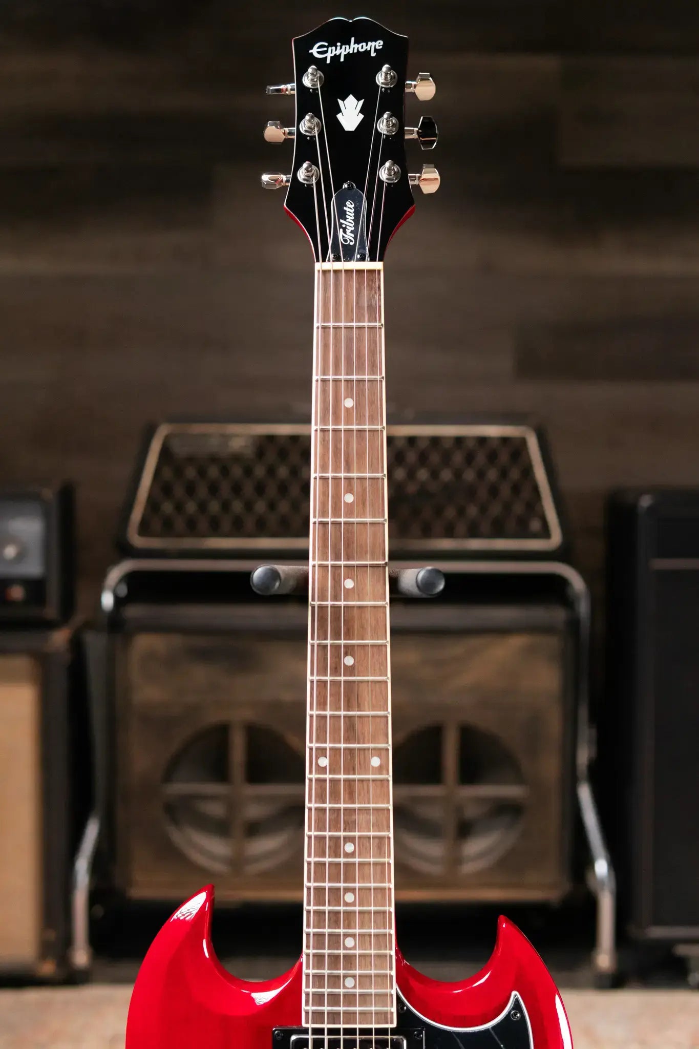 Epiphone SG Tribute E1 Electric Guitar - Cherry Red