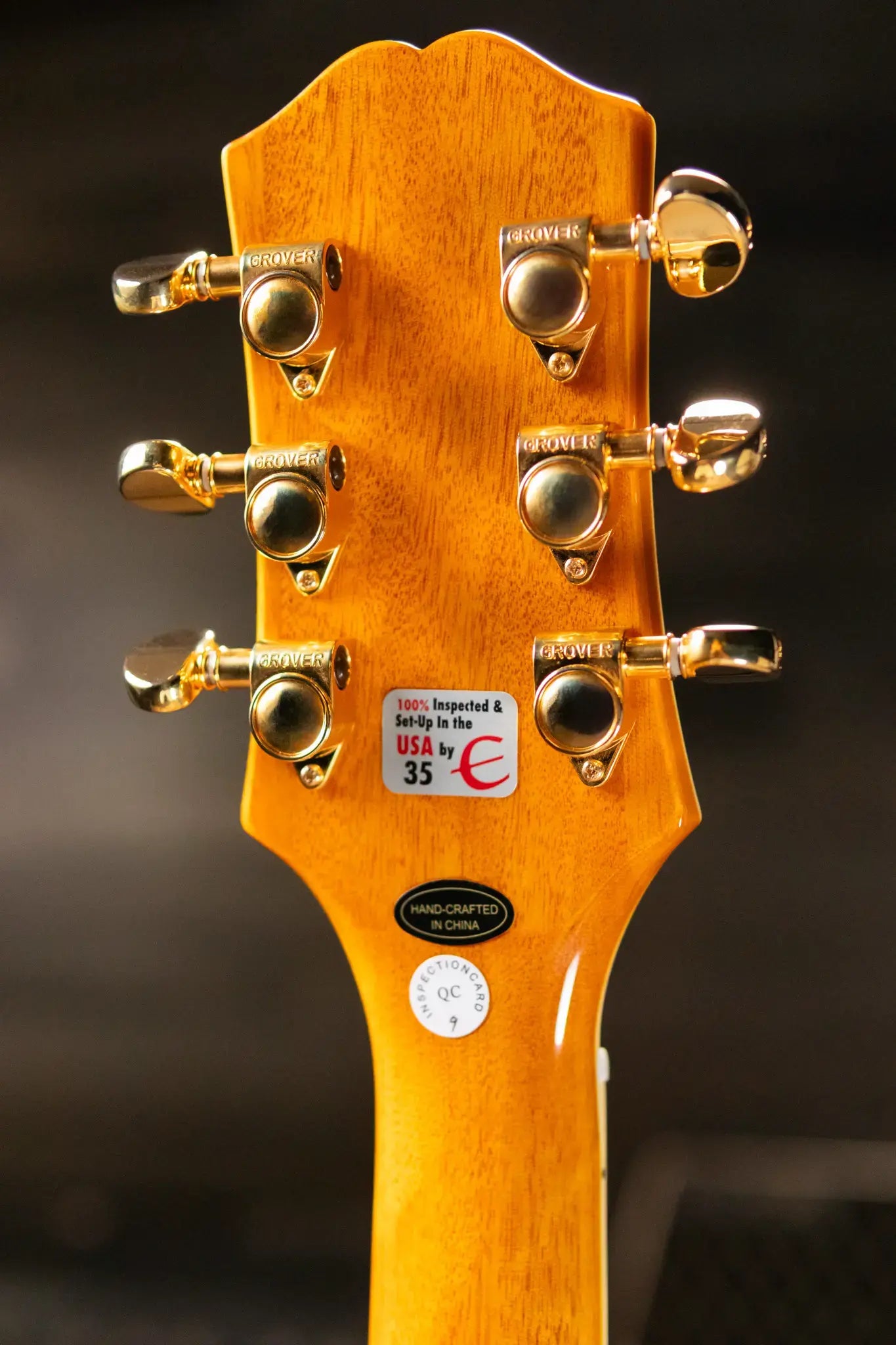 Epiphone Sheraton Semi-Hollow Electric Guitar - Natural with Gig Bag