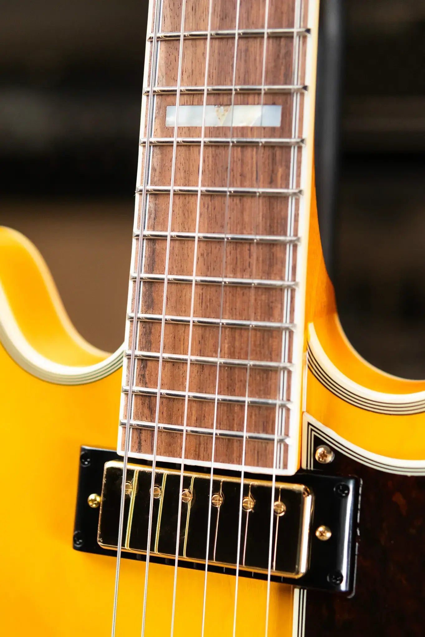 Epiphone Sheraton Semi-Hollow Electric Guitar - Natural with Gig Bag