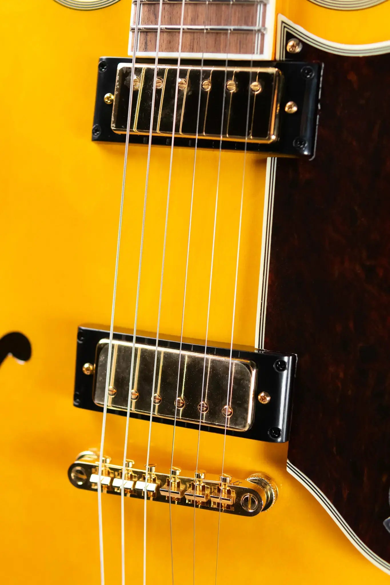 Epiphone Sheraton Semi-Hollow Electric Guitar - Natural with Gig Bag
