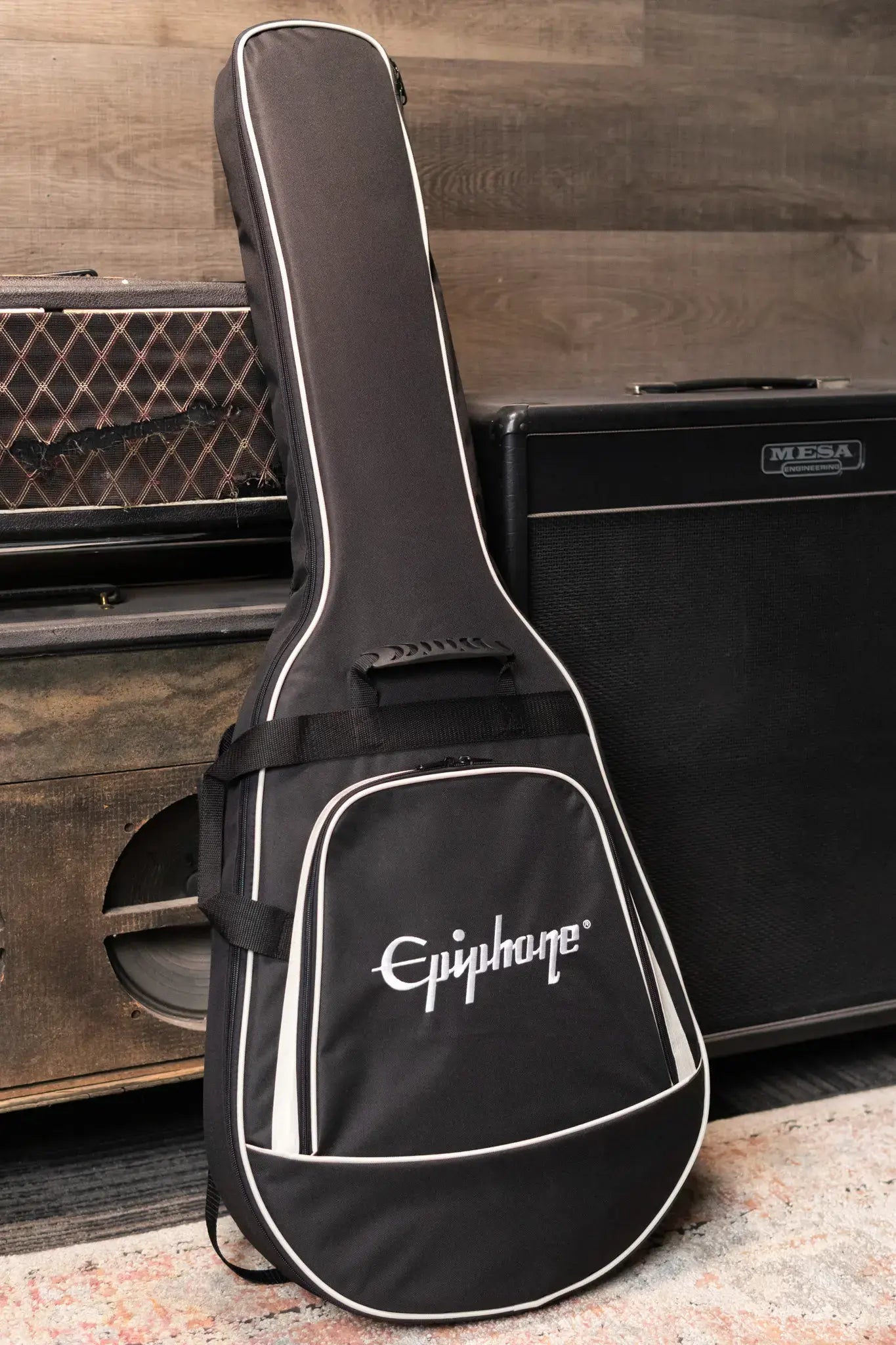 Epiphone Sheraton Semi-Hollow Electric Guitar - Natural with Gig Bag