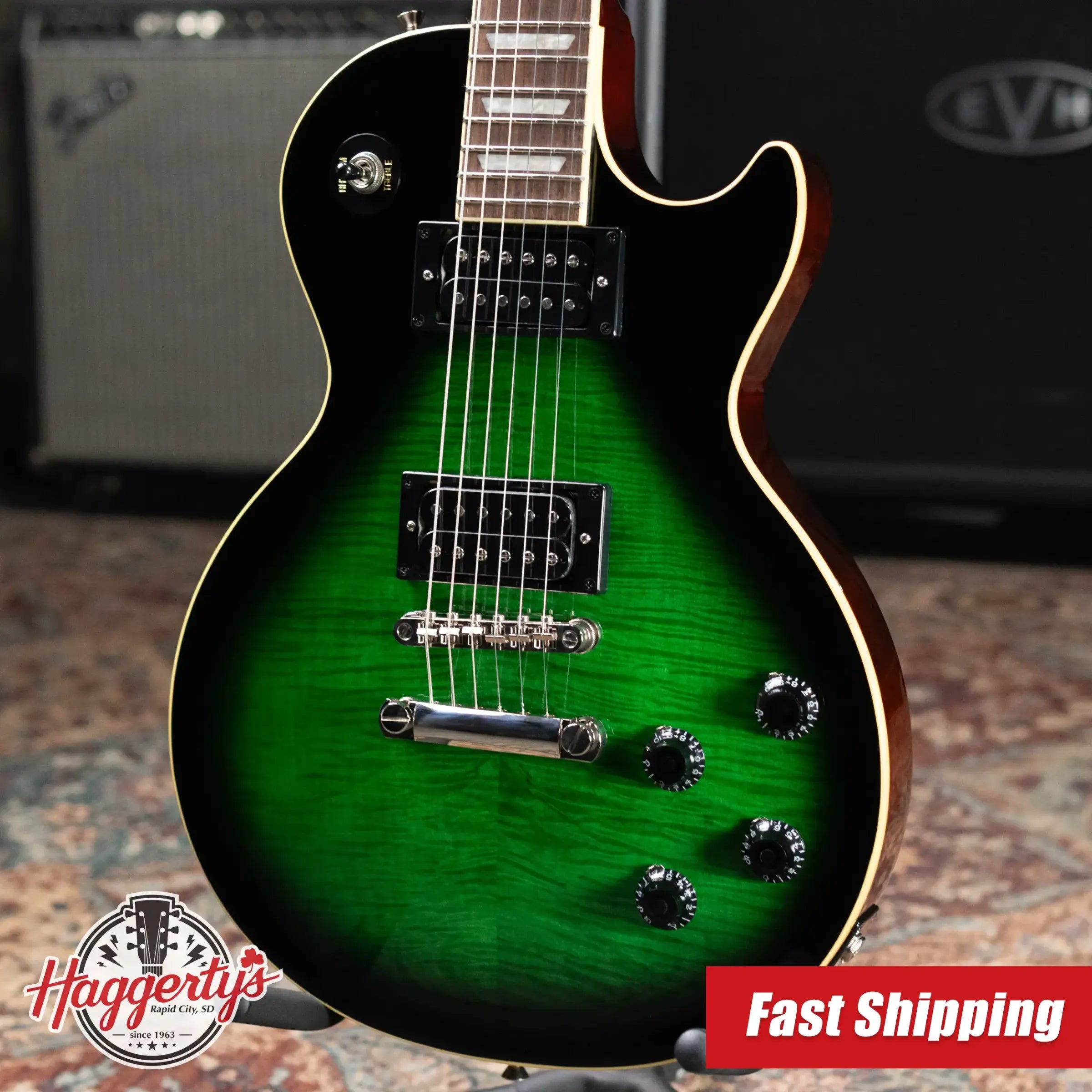 Epiphone Slash Signature Les Paul Standard - Anaconda Burst with Hardshell Case - Used
