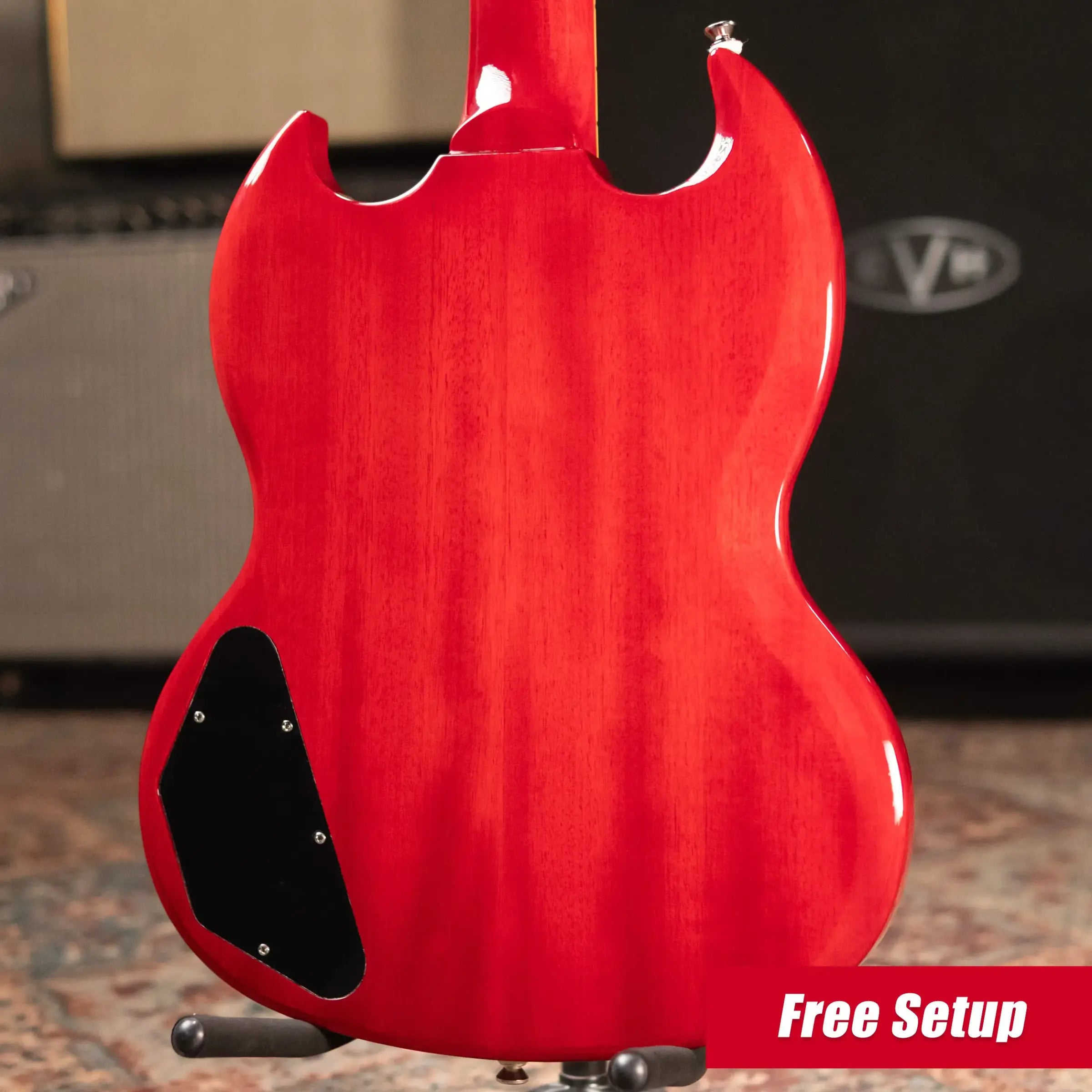 Epiphone Tony Iommi SG Special Electric Guitar - Vintage Cherry with Hardshell Case - Floor Model