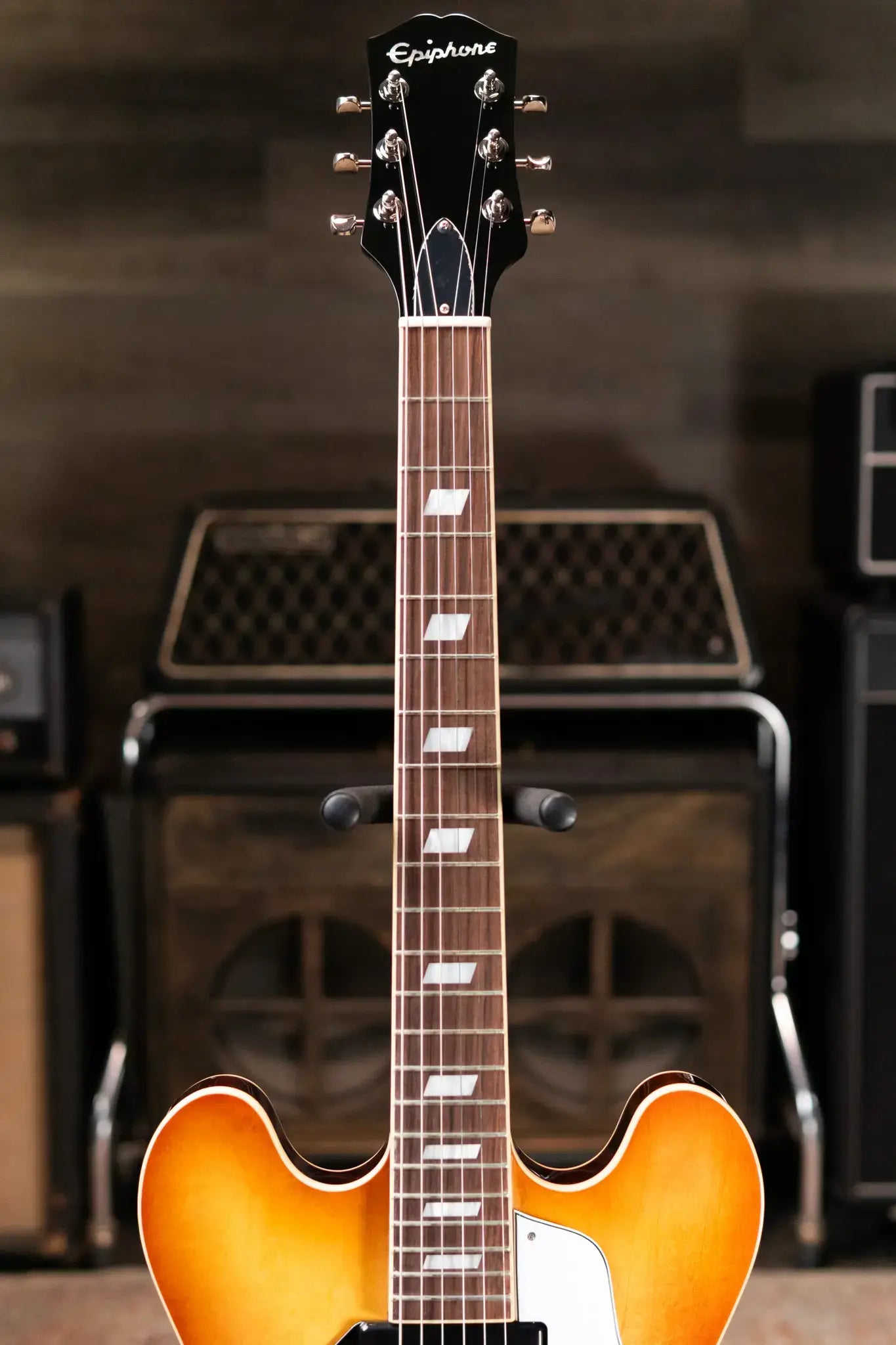Epiphone USA Casino Hollow Body Electric Guitar - Royal Tan with Hardshell Case