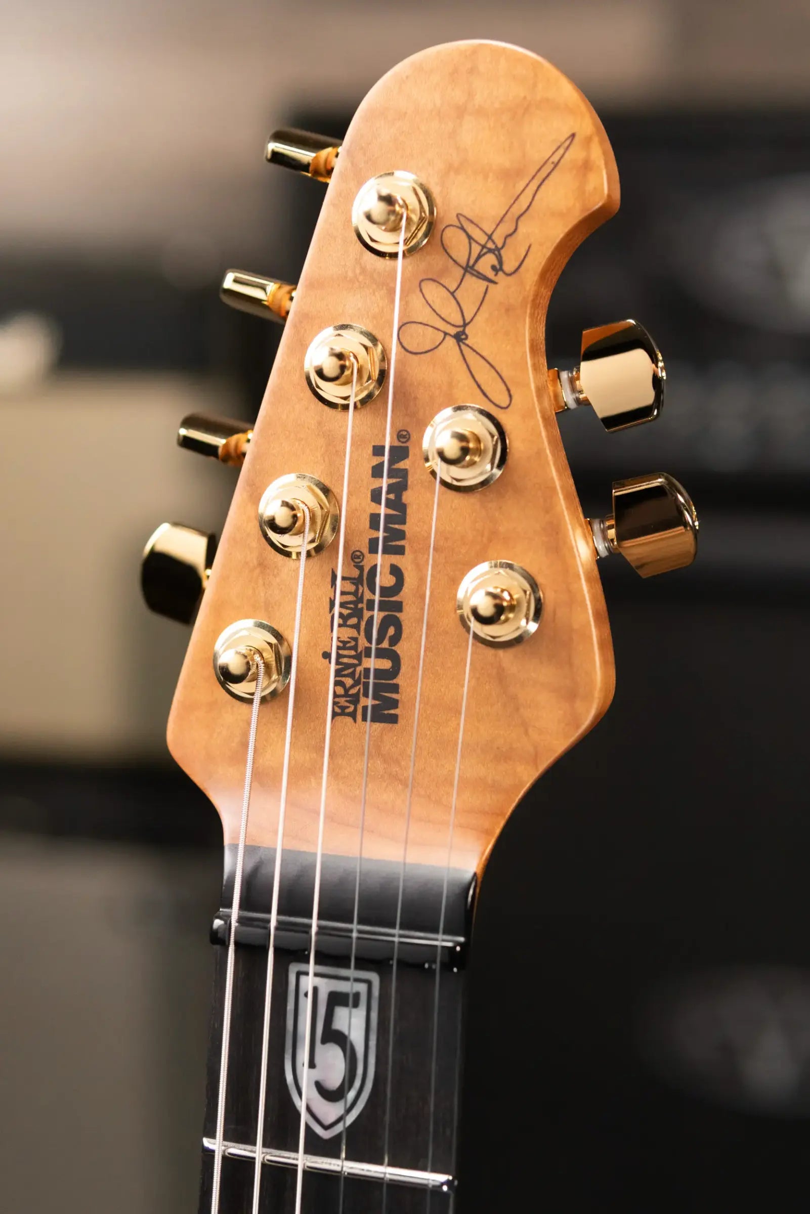 Ernie Ball Music Man BFR JP15 Piezo Electric Guitar - Toxic Sludge with MONO Softshell Case