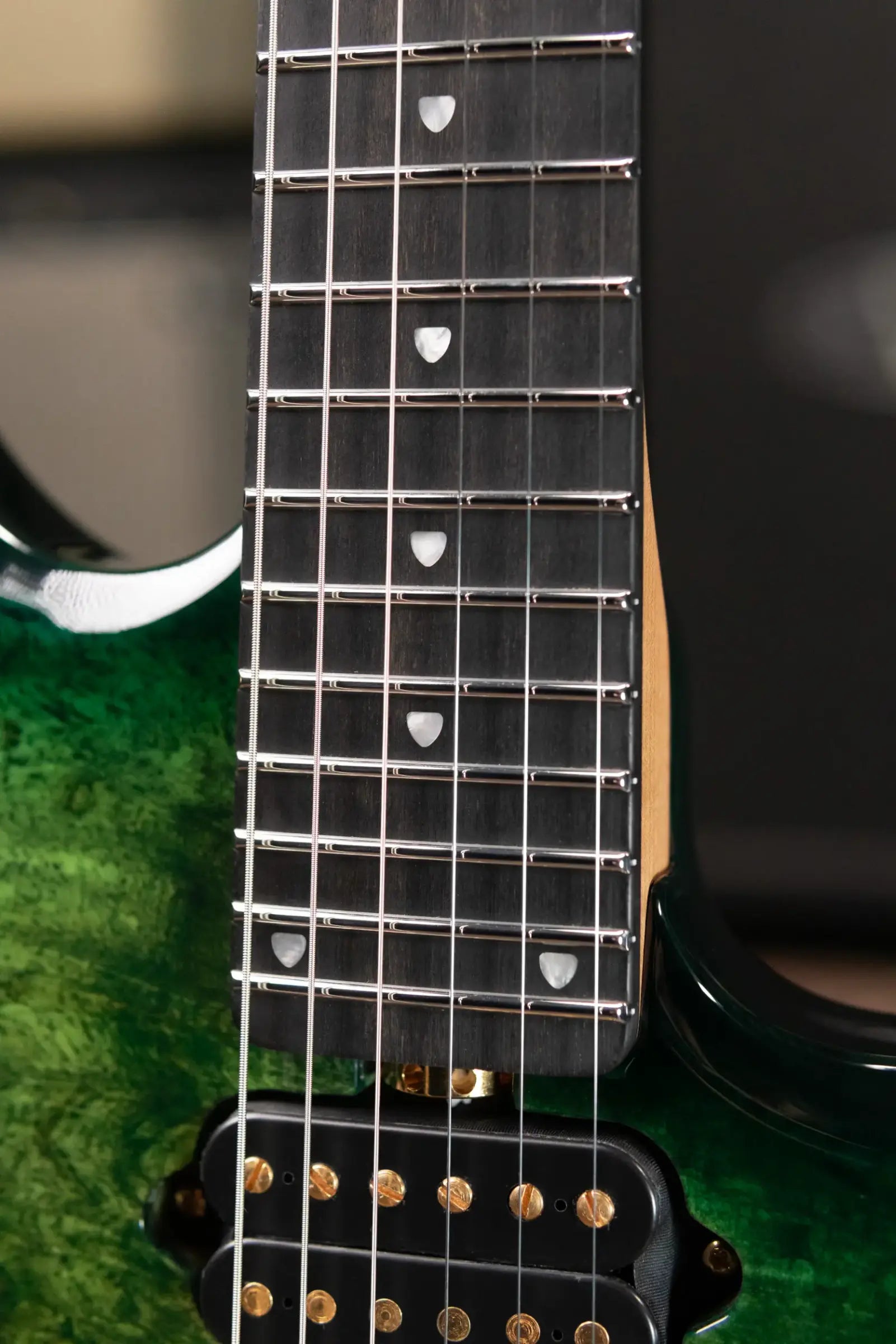 Ernie Ball Music Man BFR JP15 Piezo Electric Guitar - Toxic Sludge with MONO Softshell Case