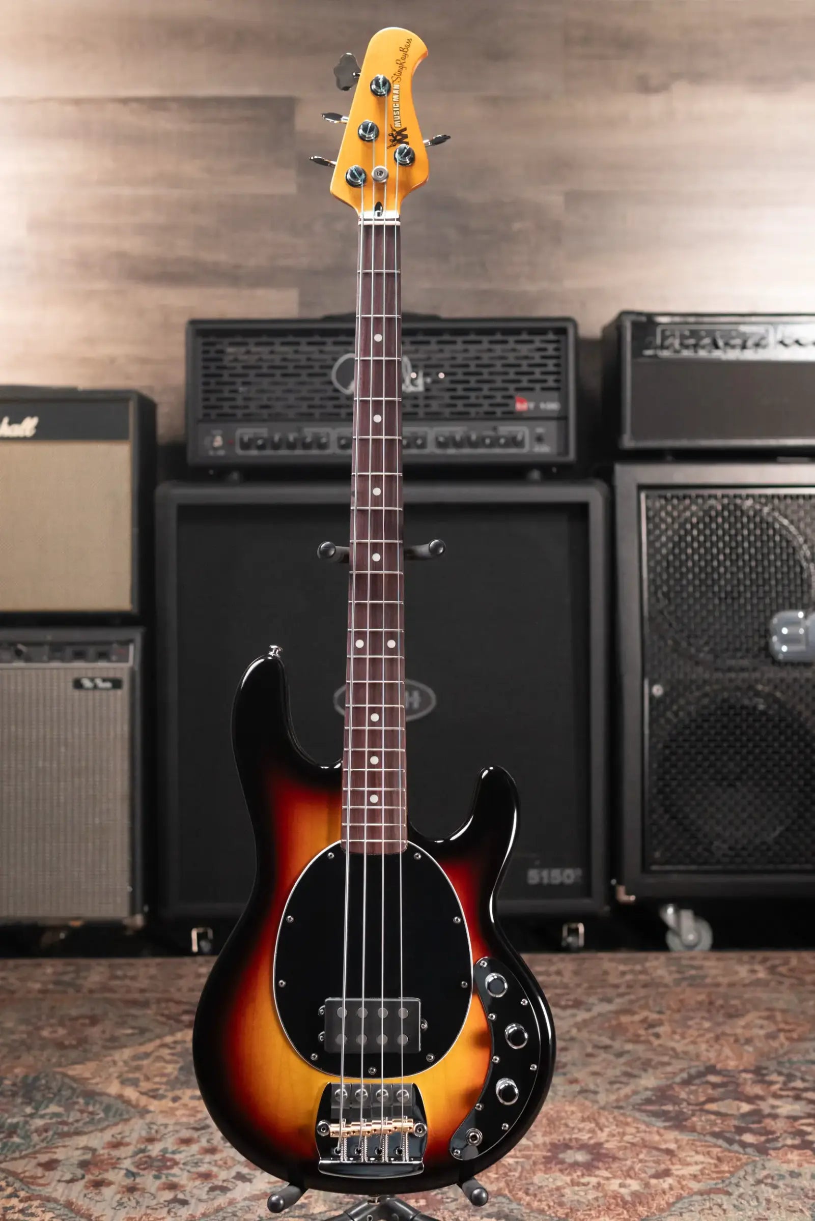 Ernie Ball Music Man Pino Palladino Signature StingRay Electric Bass - '79 Burst with Soft Case