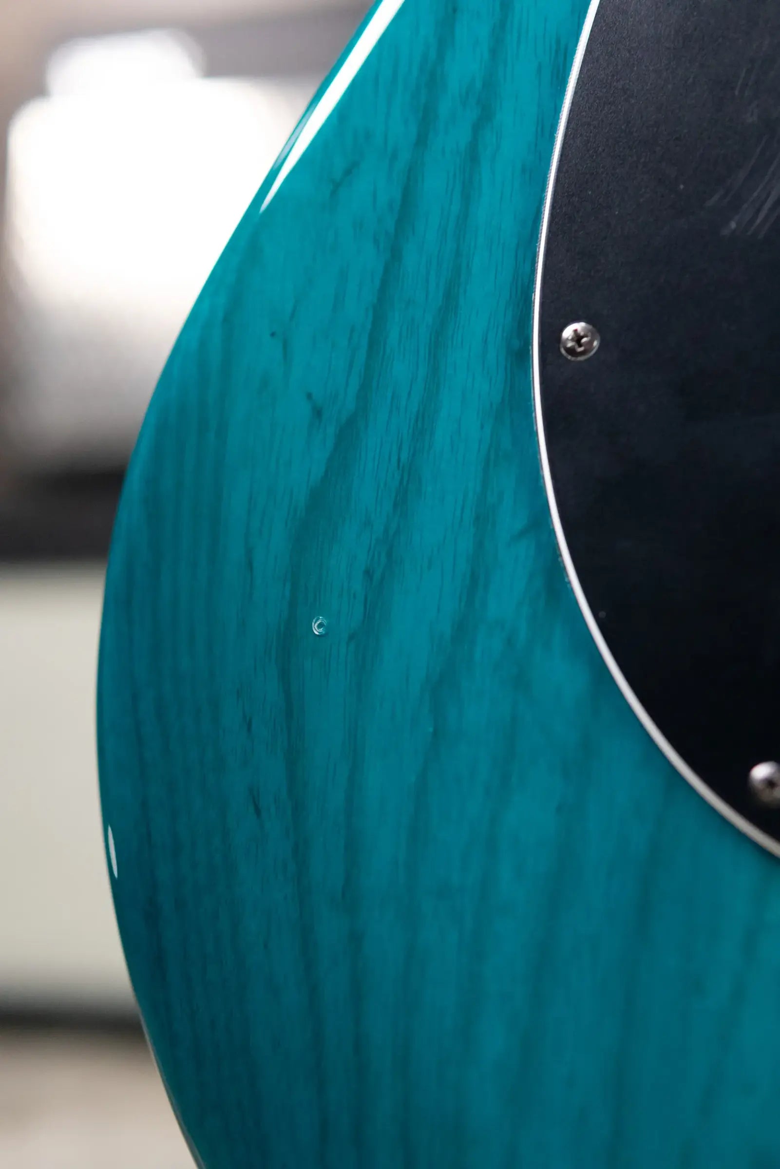 Ernie Ball Music Man StingRay 4 H Fretless Bass Translucent Teal - Used