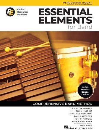 Essential Elements for Band – Percussion/Keyboard Percussion Book 1 Online Resources