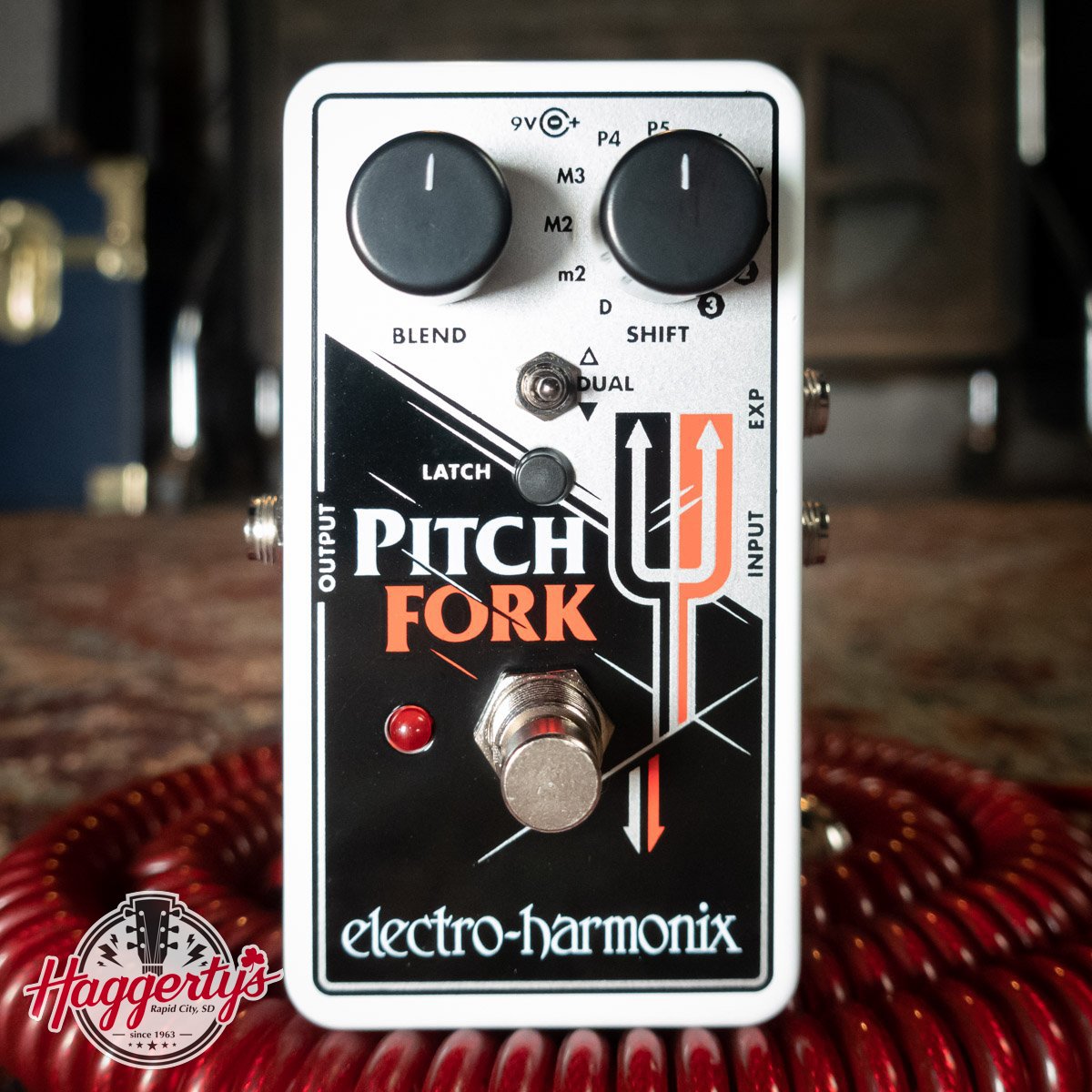 Electro-Harmonix Pitch Fork Polyphonic Pitch Shifting Guitar Effects Pedal
