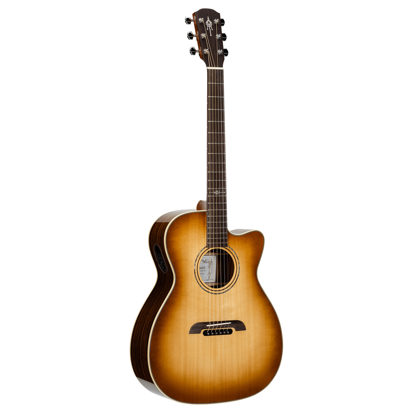 Alvarez Yairi FY70ce Acoustic/Electric Guitar - Shadowburst with Hardshell Case