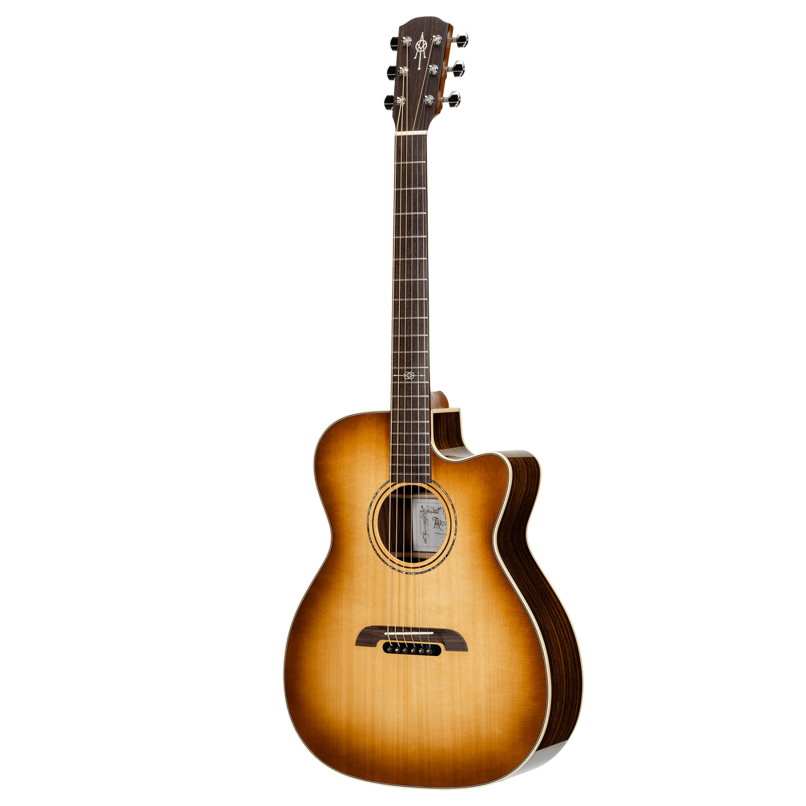 Alvarez Yairi FY70ce Acoustic/Electric Guitar - Shadowburst with Hardshell Case