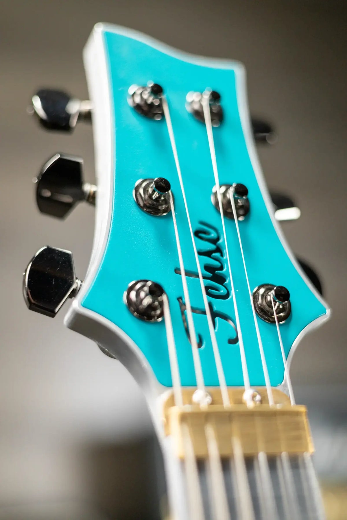 Fehse Guitars Racer Hollow Body Aluminum Electric Guitar - Nitrate Turquoise