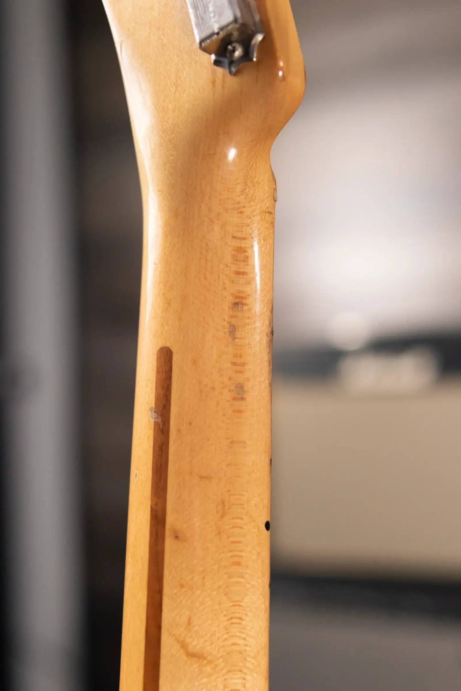 Fender 1956 Esquire Electric Guitar - Refinished Yellow with Hardshell Case - Used