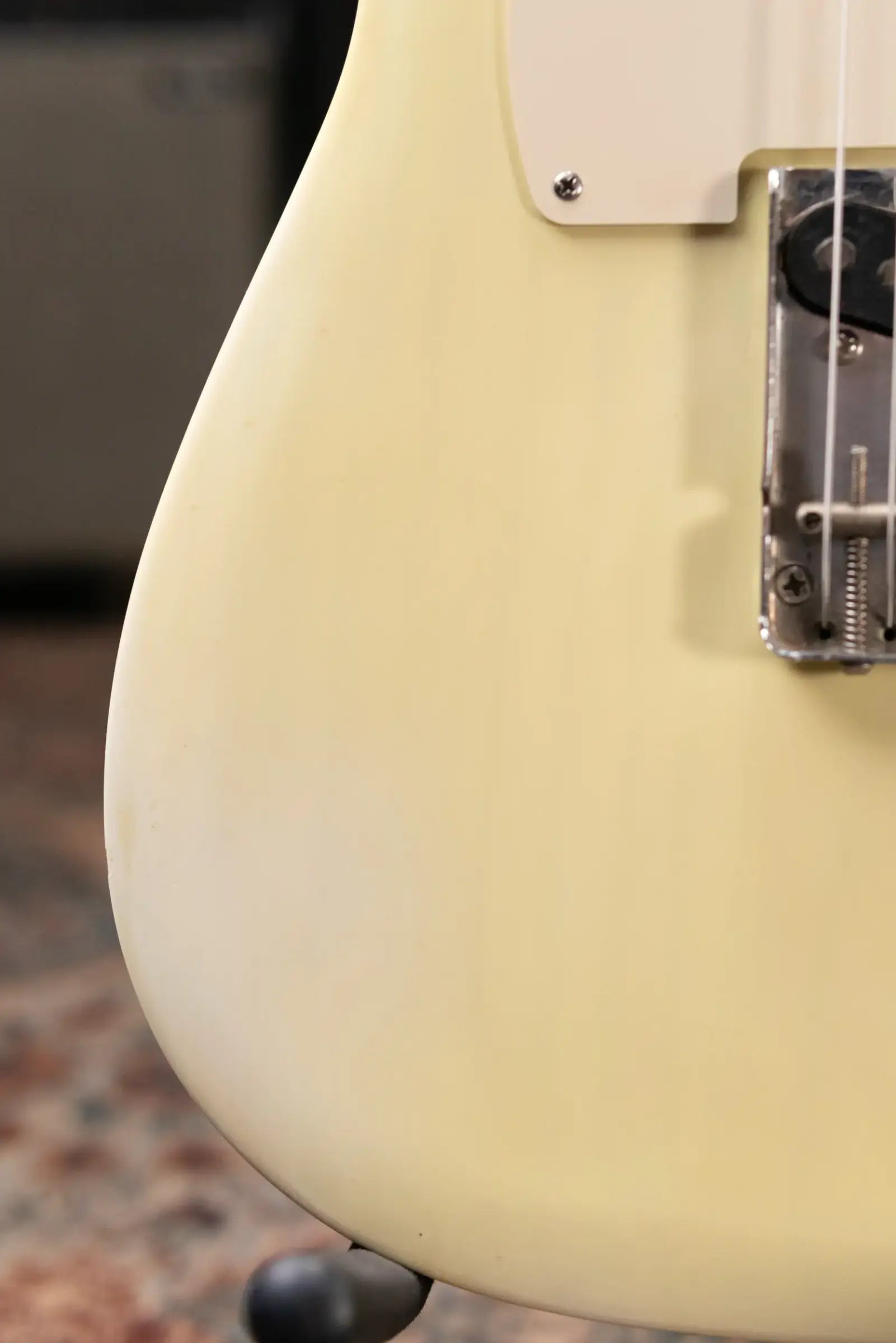 Fender 1956 Esquire Electric Guitar - Refinished Yellow with Hardshell Case - Used