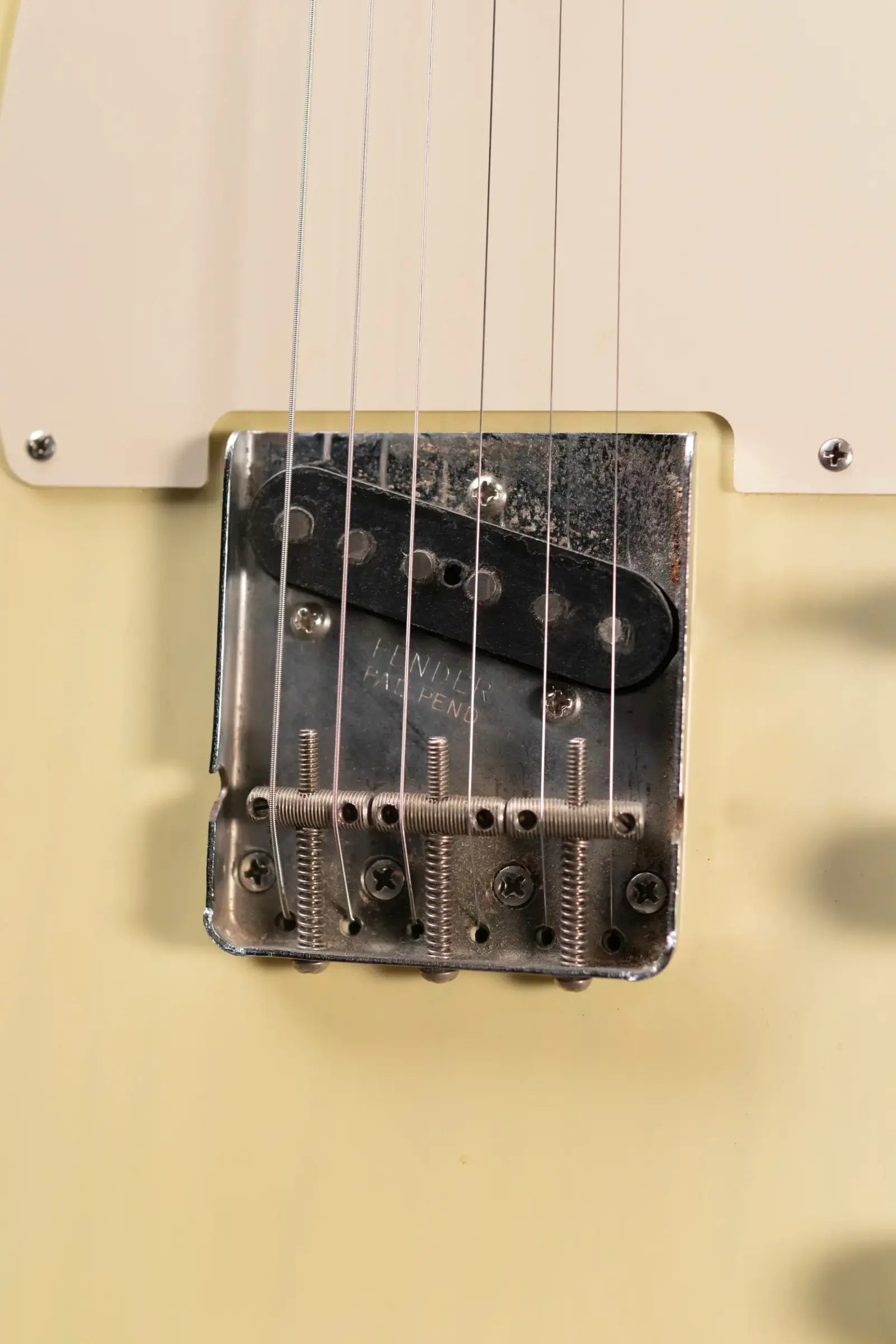 Fender 1956 Esquire Electric Guitar - Refinished Yellow with Hardshell Case - Used