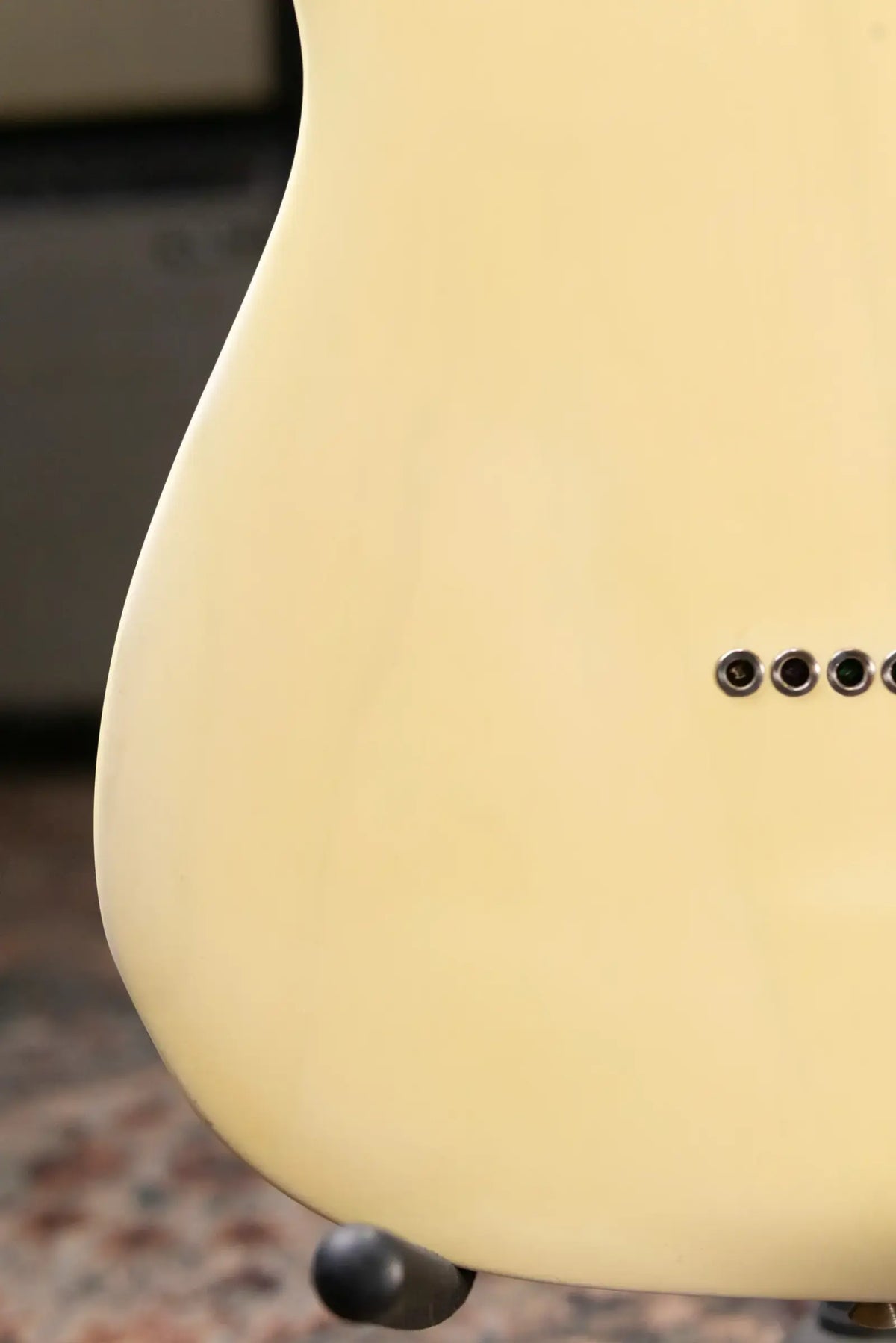 Fender 1956 Esquire Electric Guitar - Refinished Yellow with Hardshell Case - Used