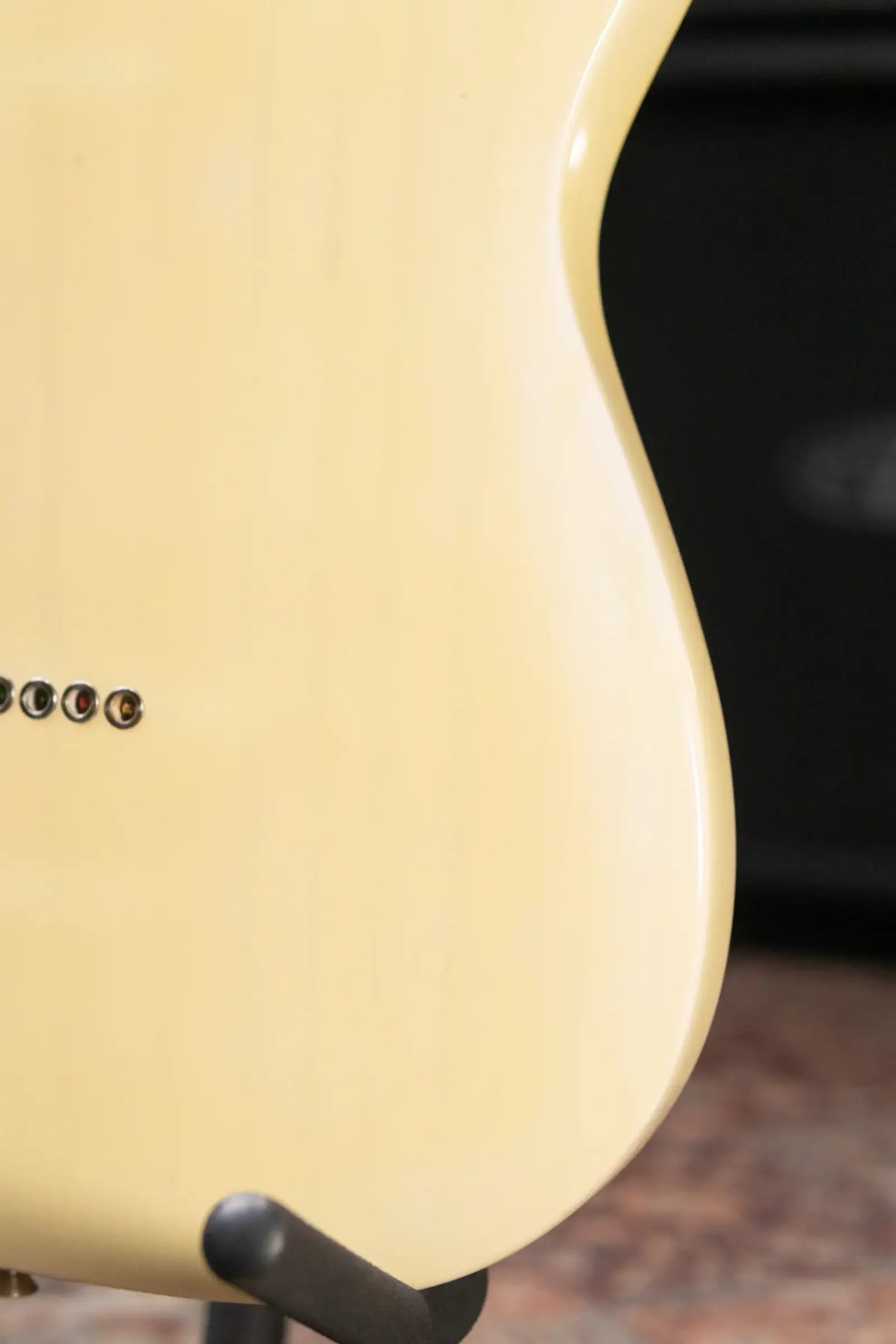 Fender 1956 Esquire Electric Guitar - Refinished Yellow with Hardshell Case - Used