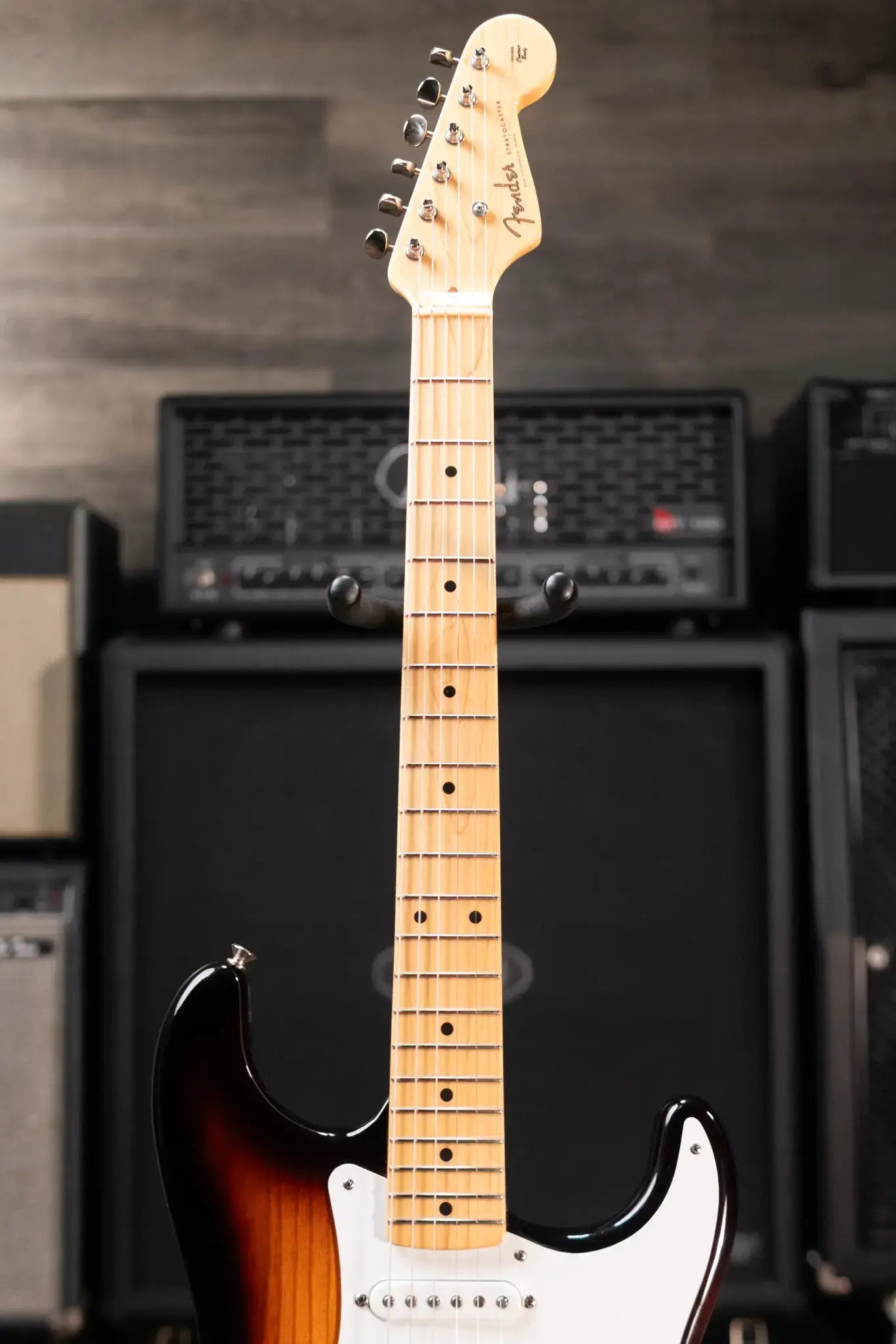 Fender 60th Anniversary American Vintage '54 Stratocaster Electric Guitar - 2-Tone Burst with Hardshell Case - Used