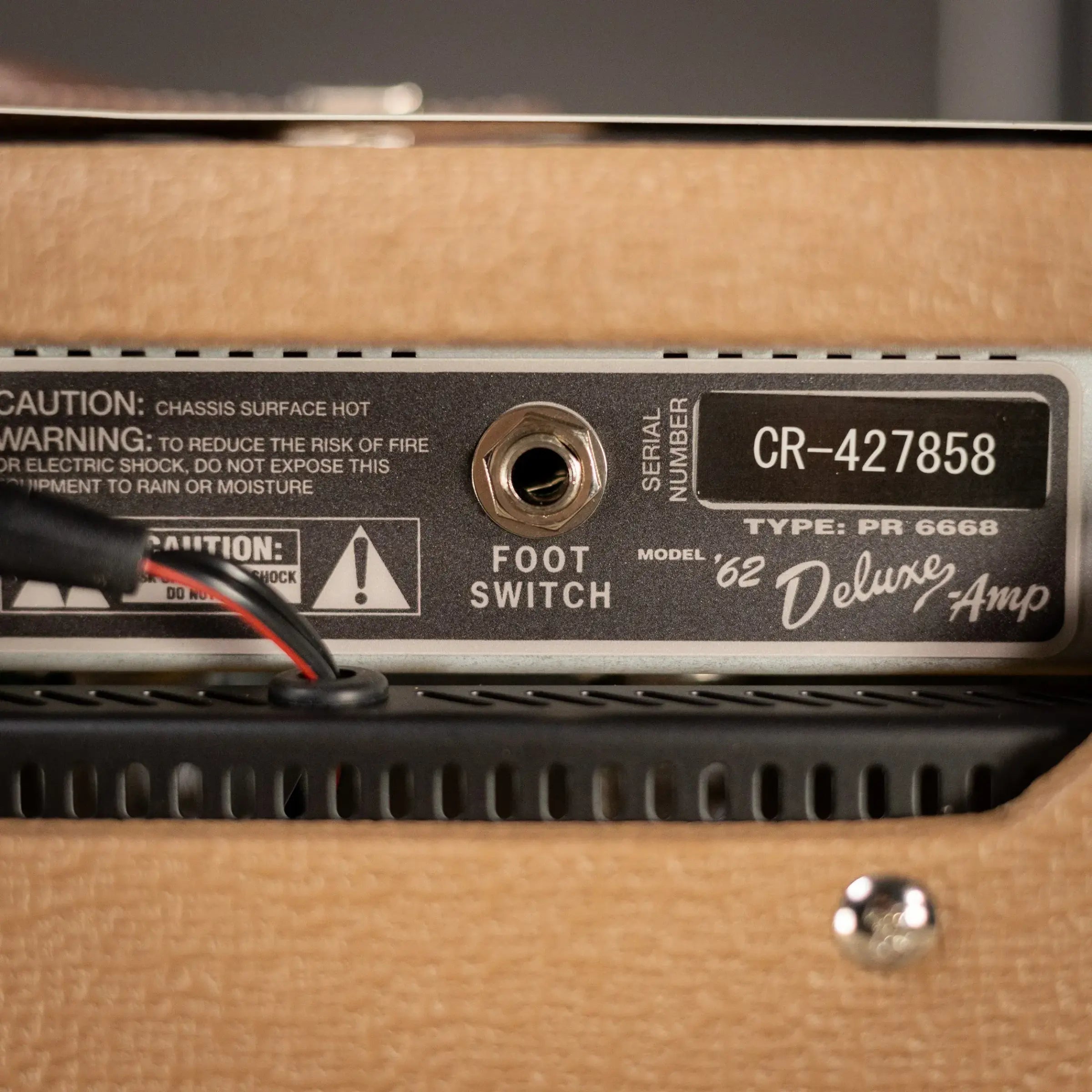 Fender '62 Deluxe Amp