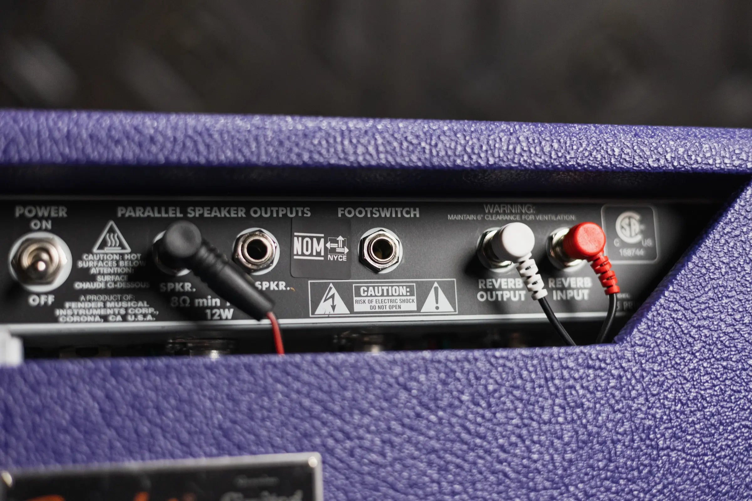 Fender '65 Princeton Reverb - Plum Greenback 120V